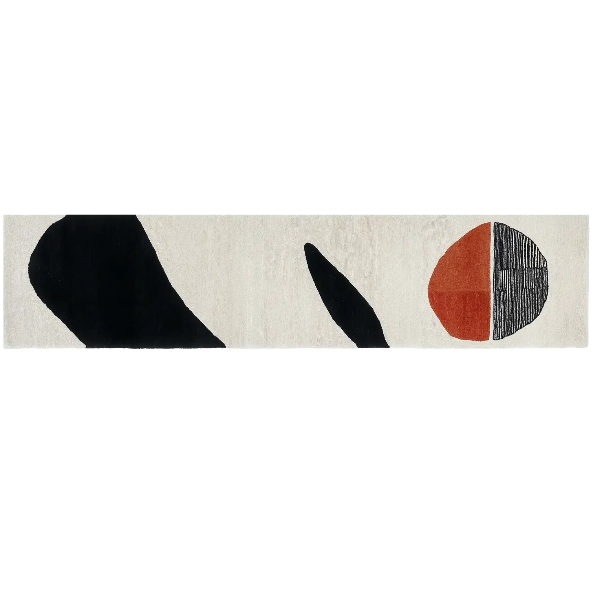 Maze Whisper Hand Tufted Wool Rug - Image 3