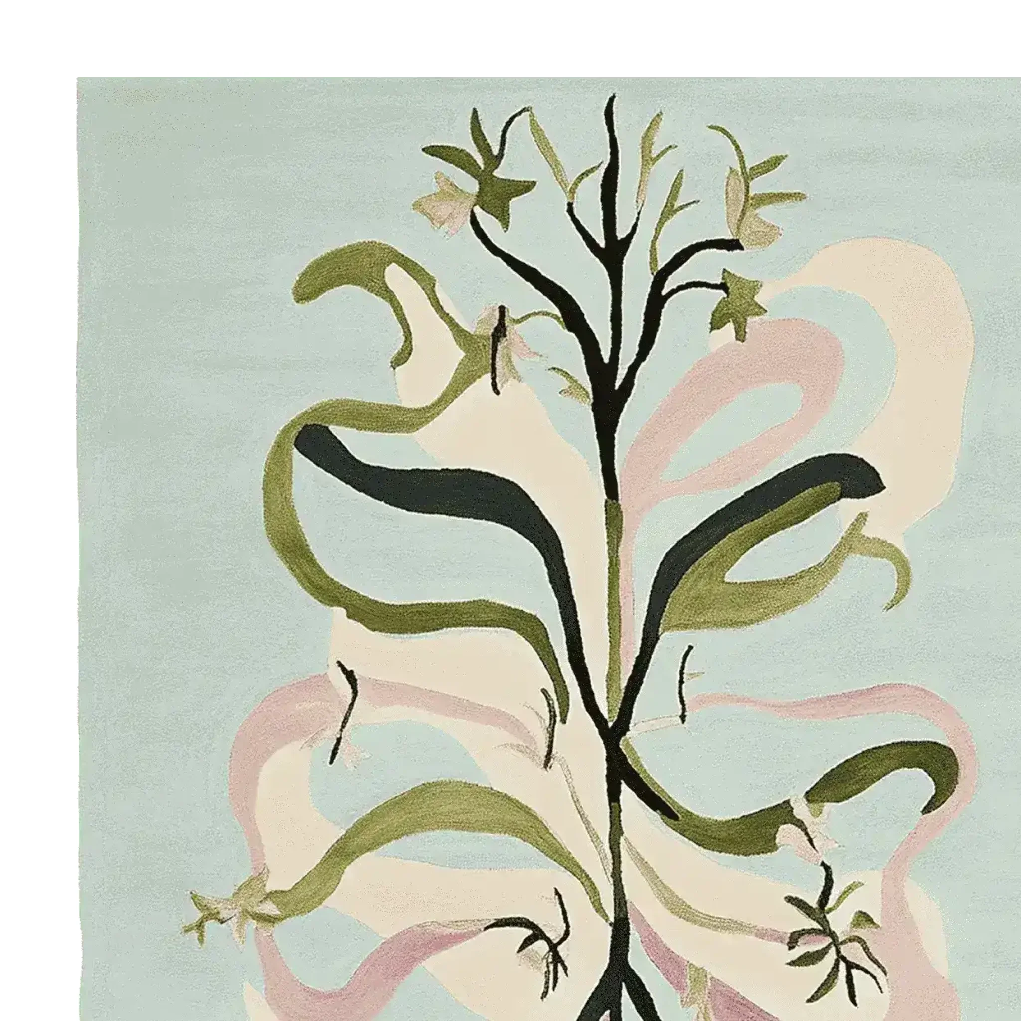 Merry Woodland Twirl Hand Tufted Rug - Image 4