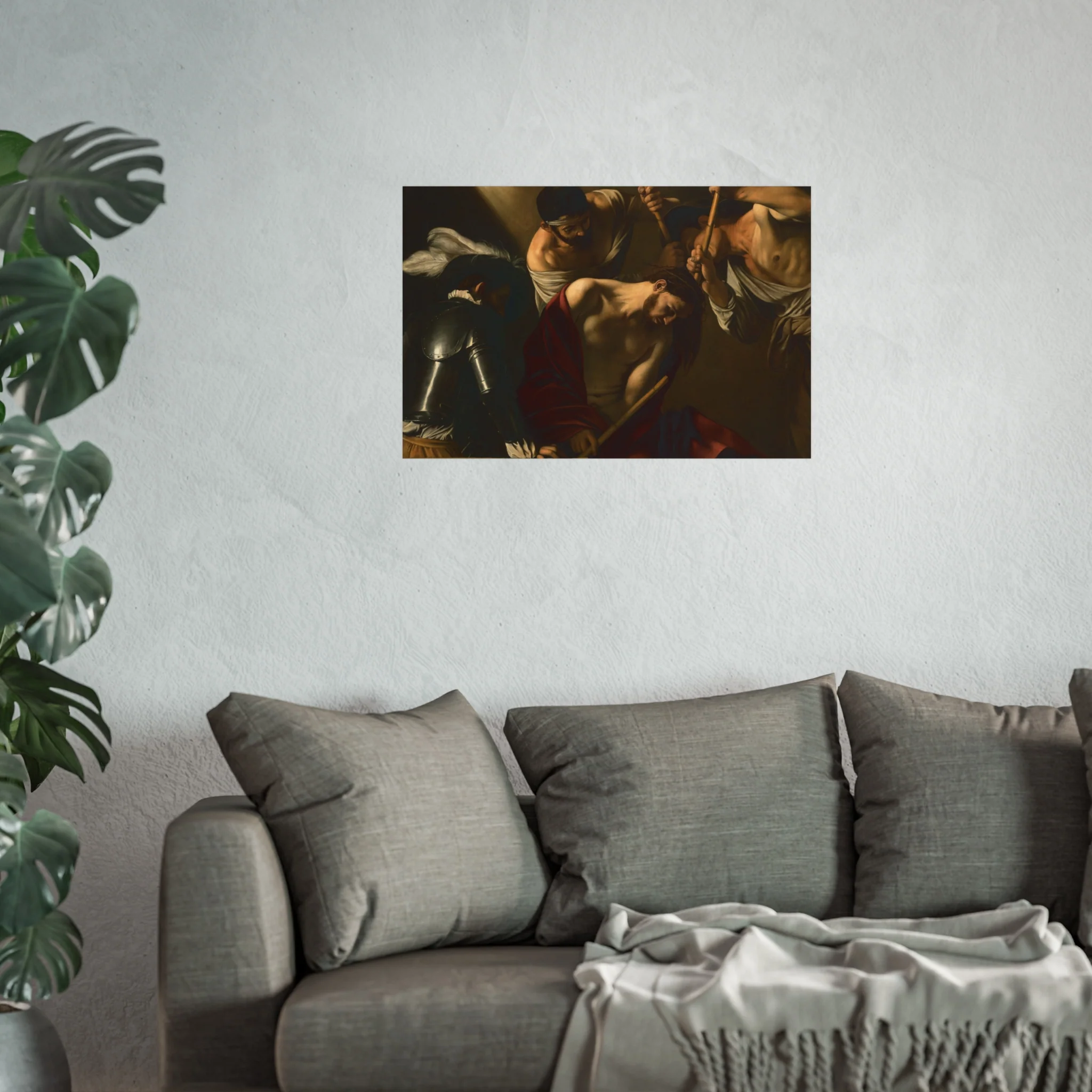 Michelangelo Merisi, called Caravaggio - The Crowning with Thorns - Google Art Project | Fine Art Poster - Image 11