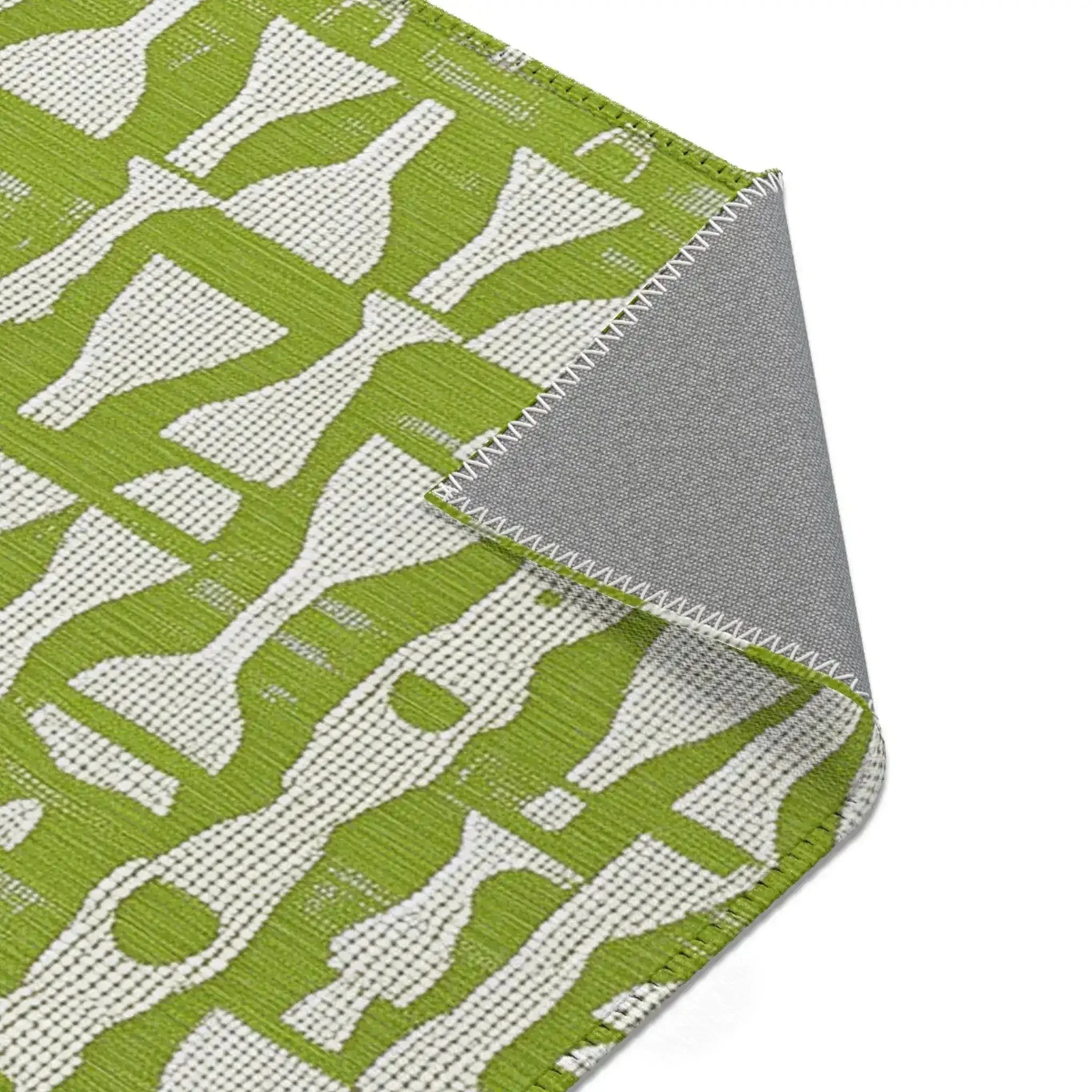 Mid-Mod Lab Glass Accent Rug - Image 5