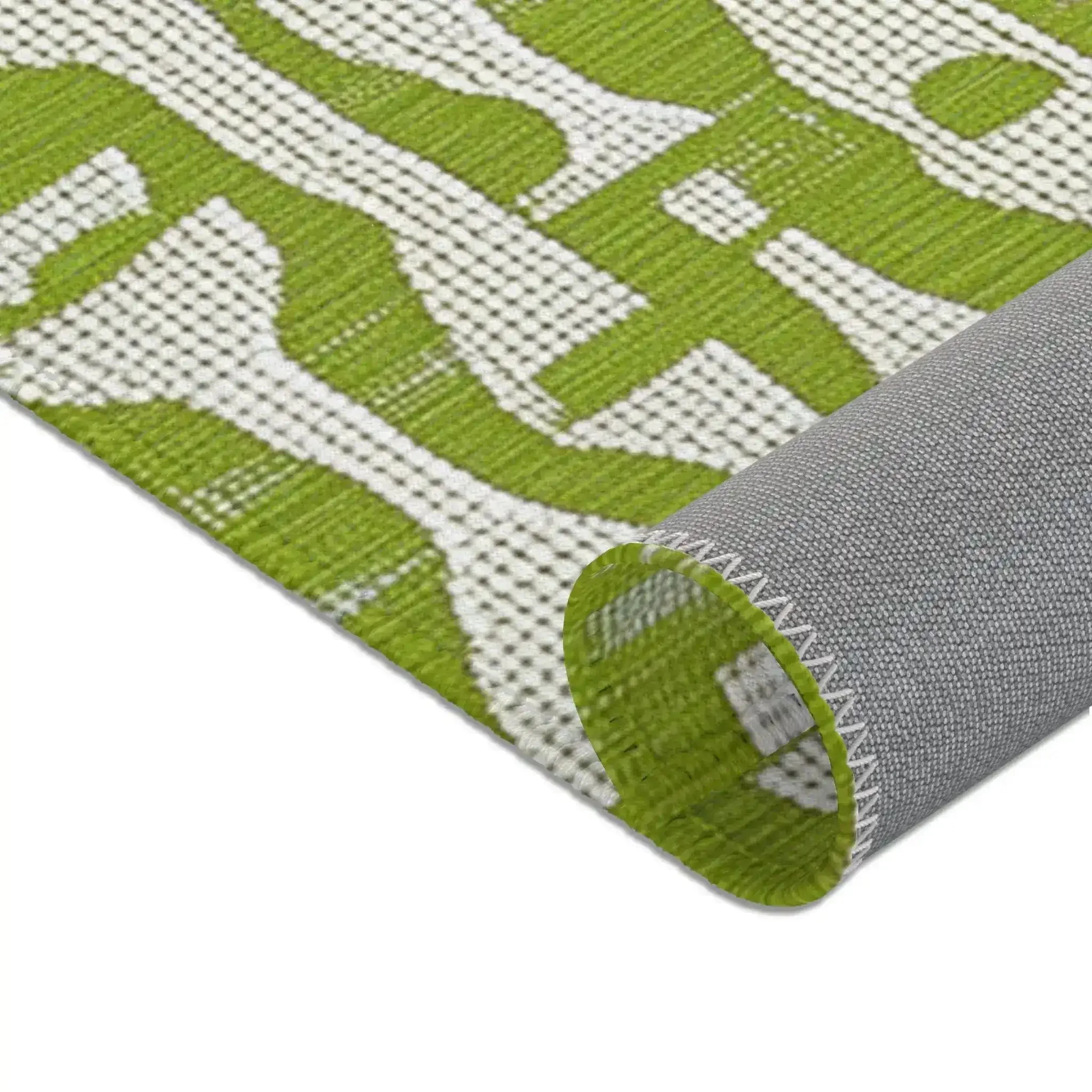 Mid-Mod Lab Glass Accent Rug - Image 9