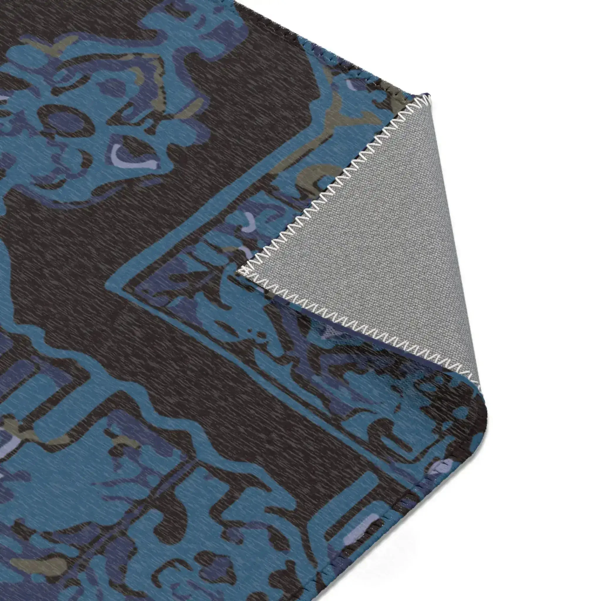 Midnight Sapphire Bazaar Accent Rug - Image 5