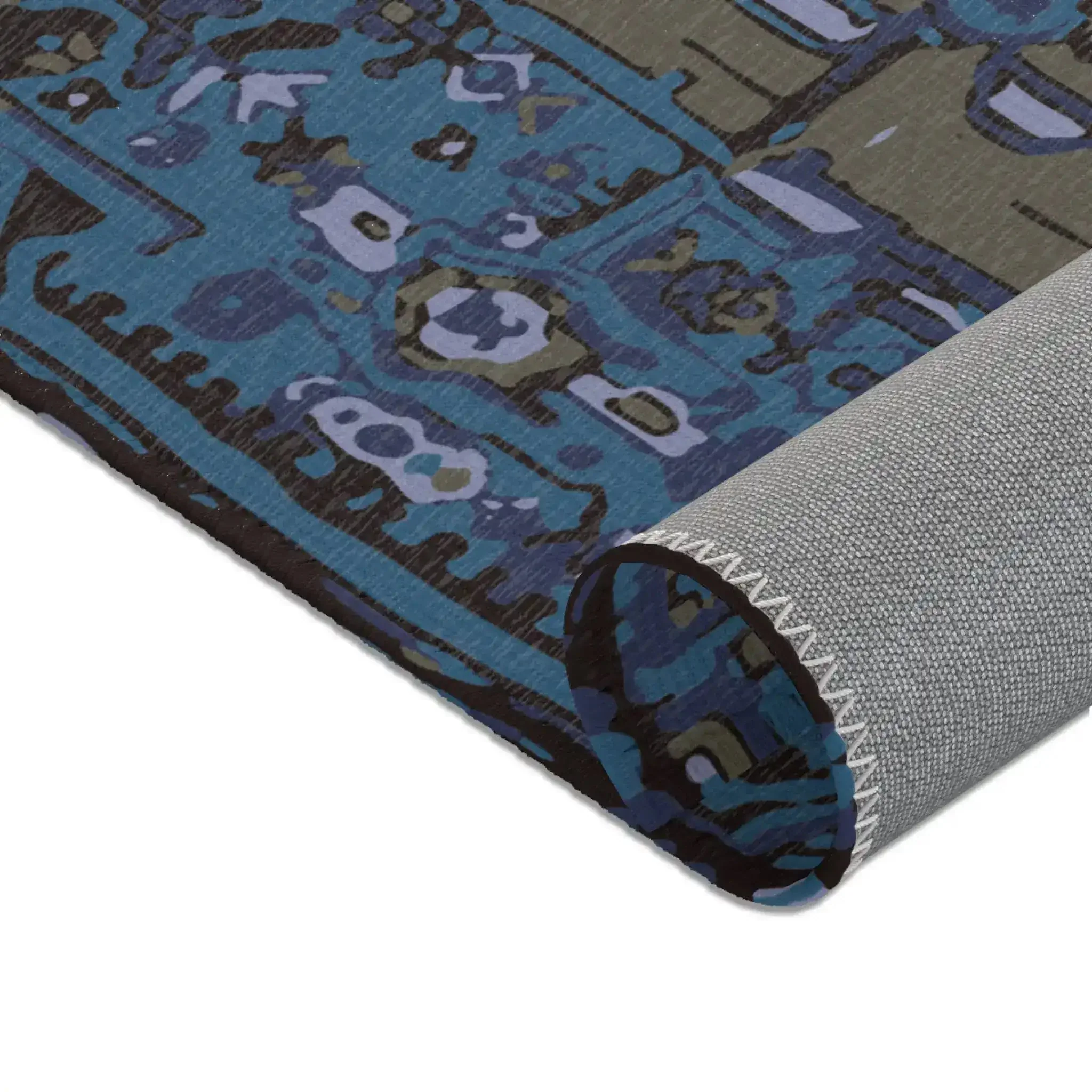 Midnight Sapphire Bazaar Accent Rug - Image 7