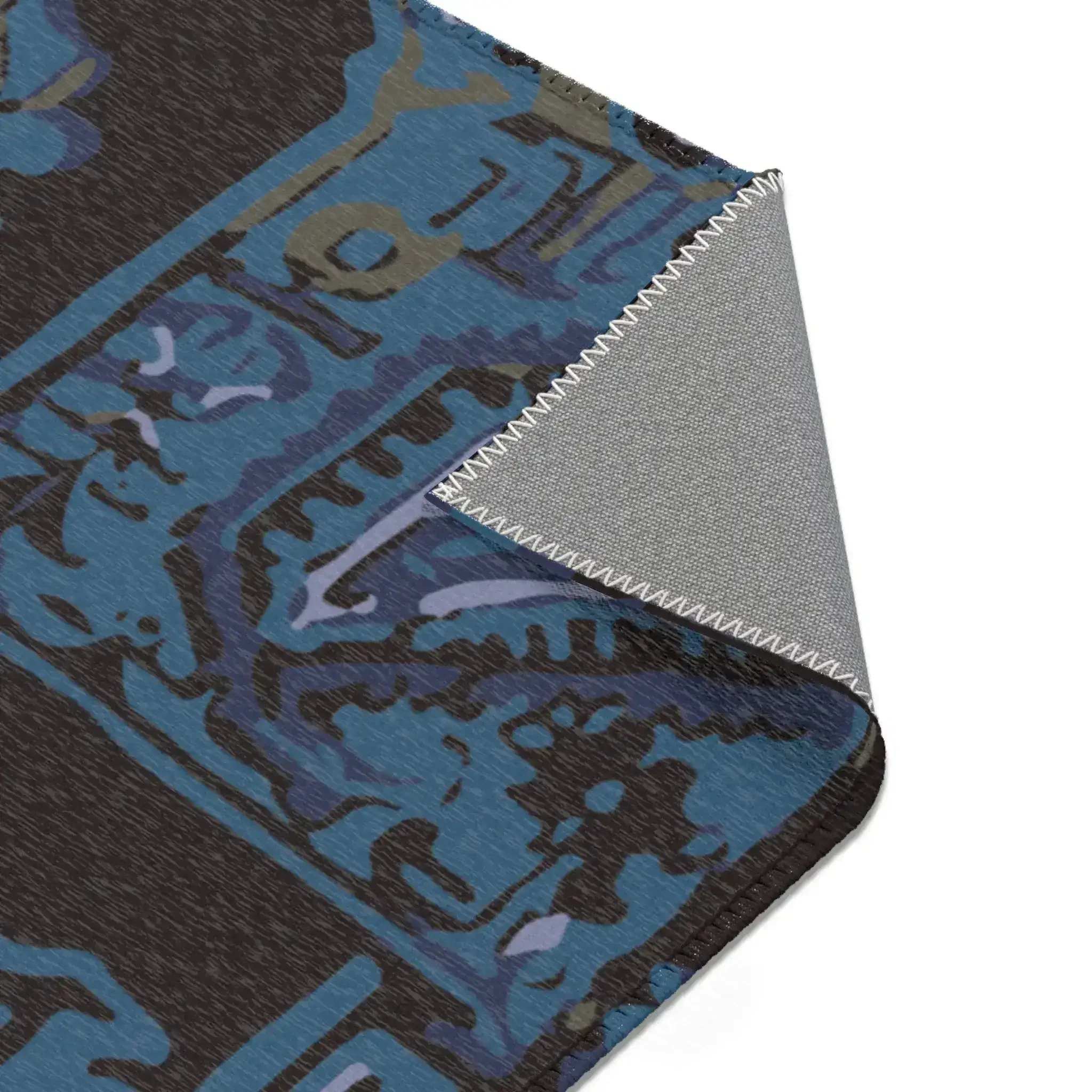 Midnight Sapphire Bazaar Accent Rug - Image 8