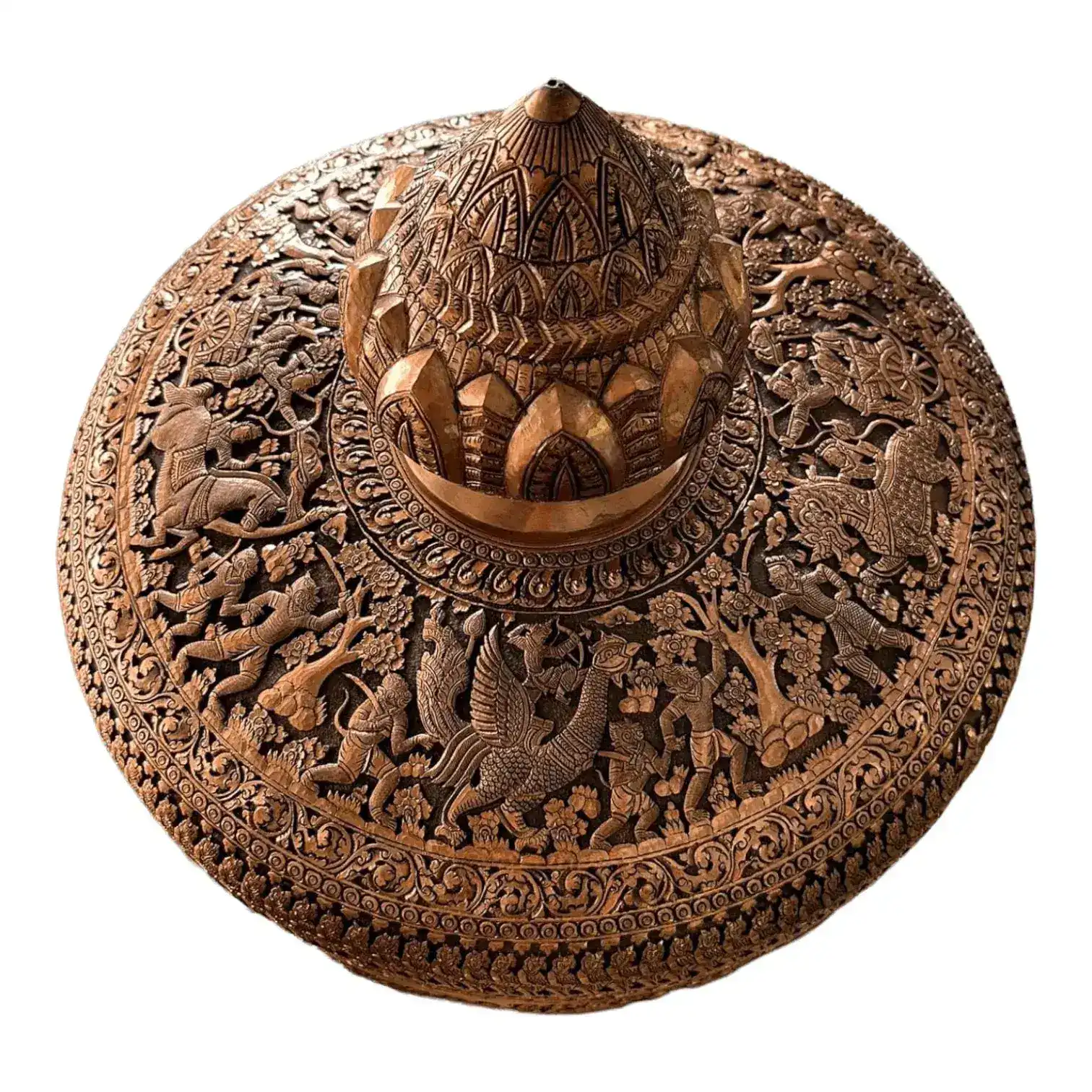 Mini Classic Solid Brass Niello Bowl - Copper Color - Image 3