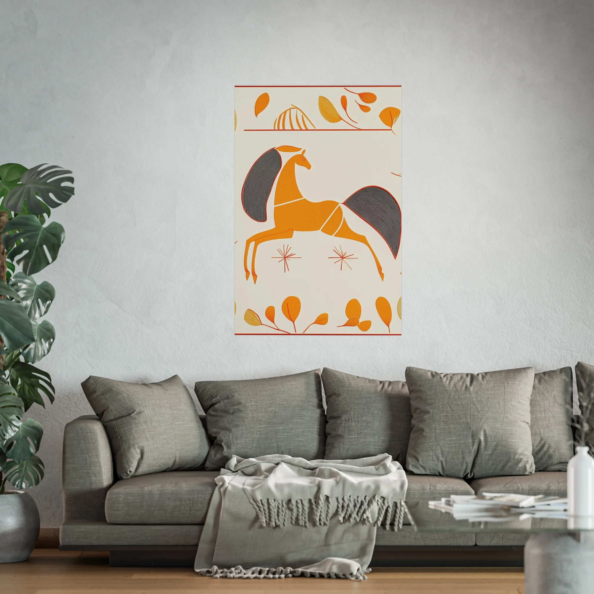 Modern Equestrian Folio Fine Art Poster - Image 47