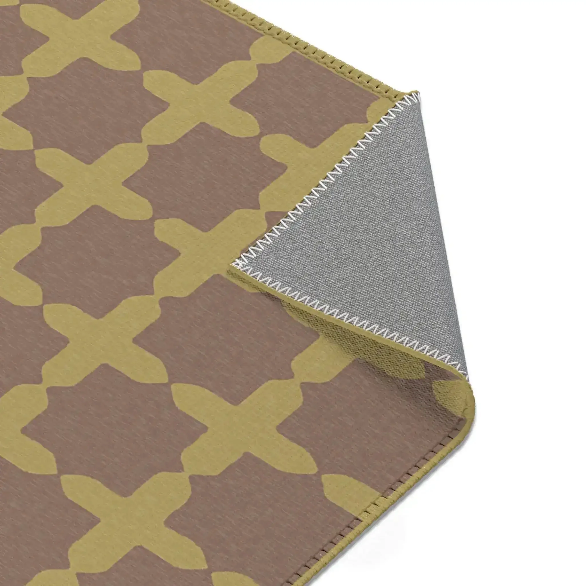 Modern Geometric Cross Accent Rug - Image 6