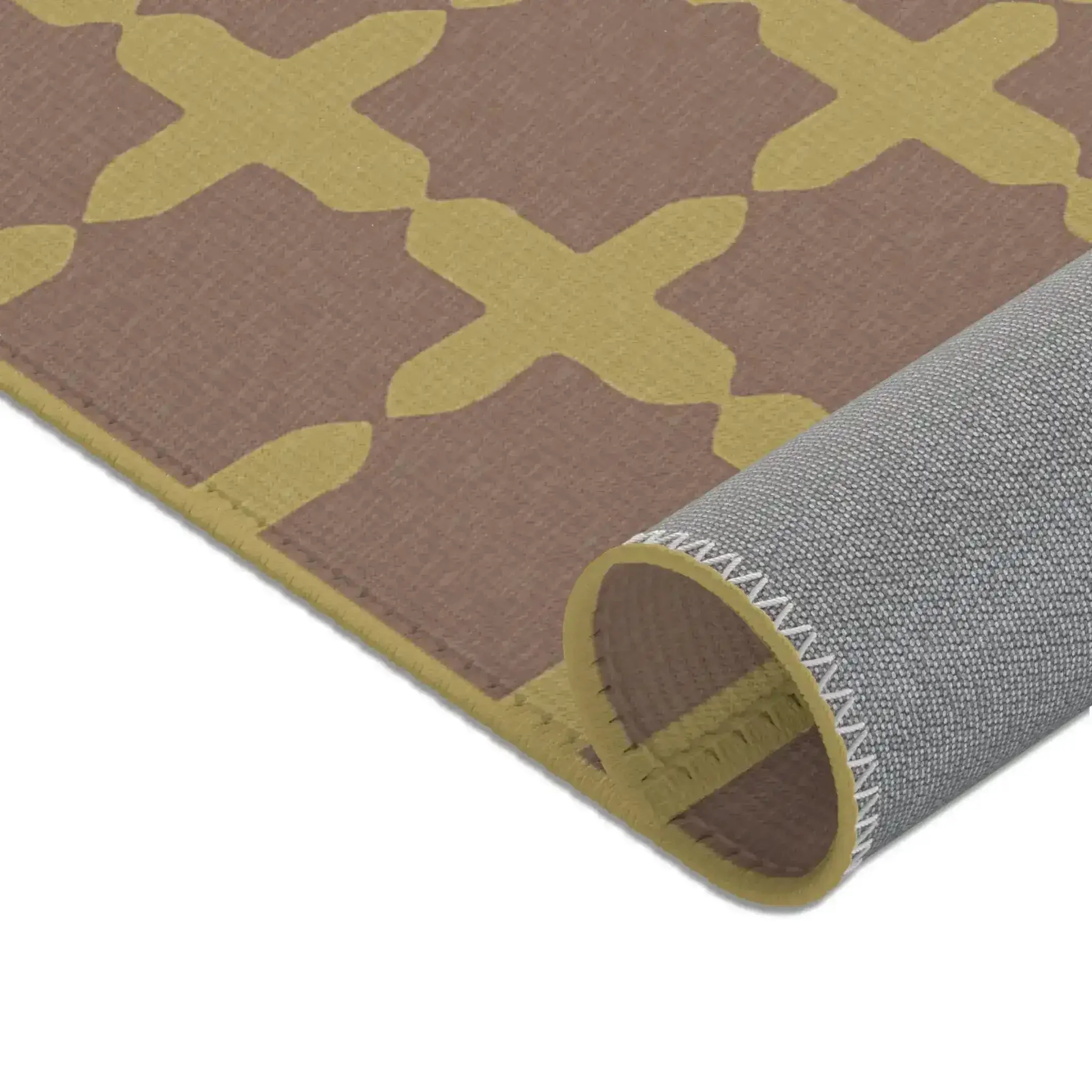 Modern Geometric Cross Accent Rug - Image 7