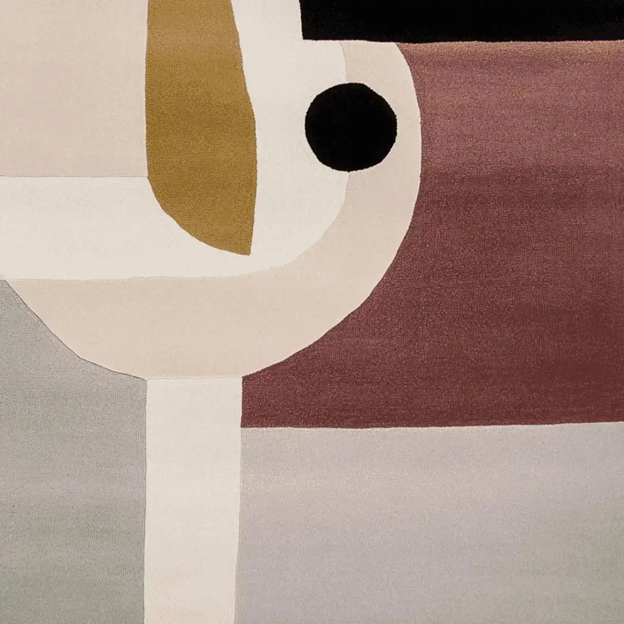 Modern Harmony Block Hand Tufted Rug - Image 8