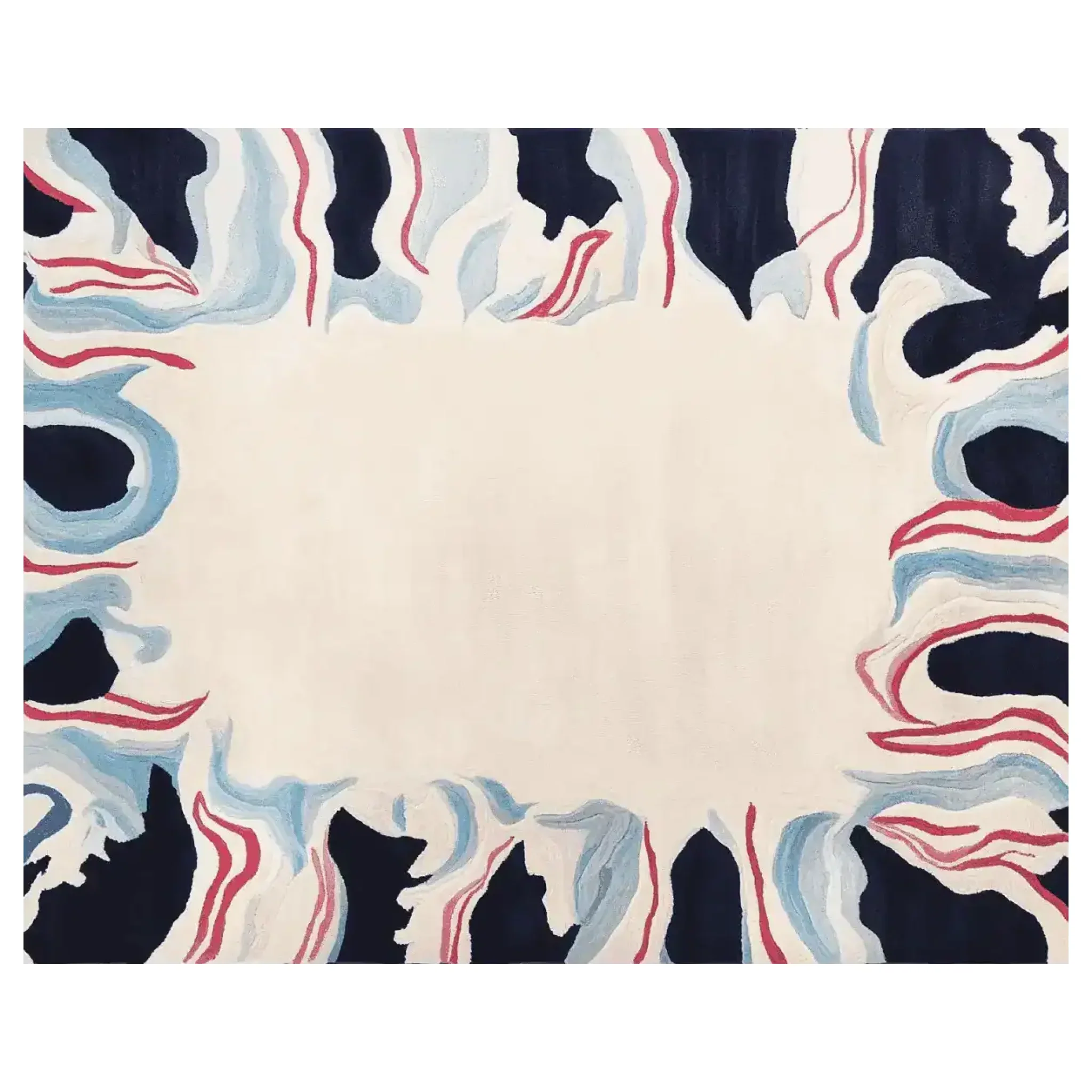 Molten Edge Mirage Hand Tufted Rug - Image 4