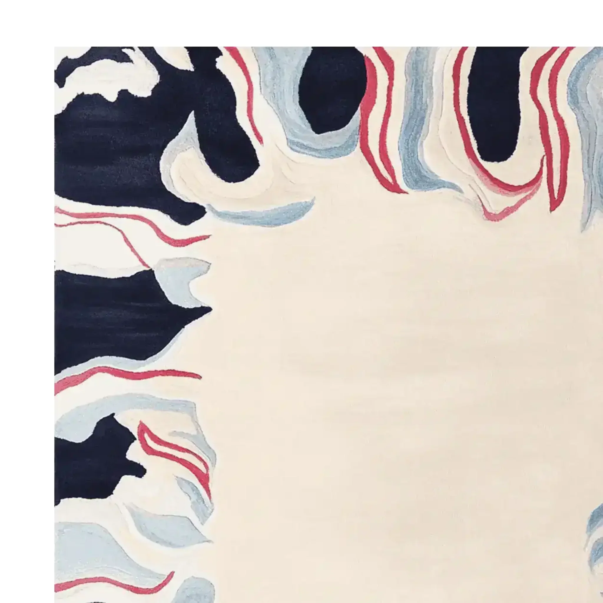 Molten Edge Mirage Hand Tufted Rug - Image 5