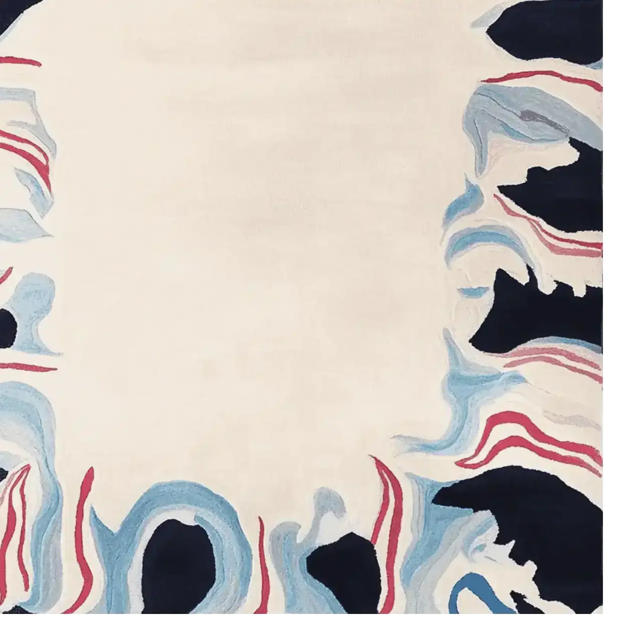 Molten Edge Mirage Hand Tufted Rug - Image 6