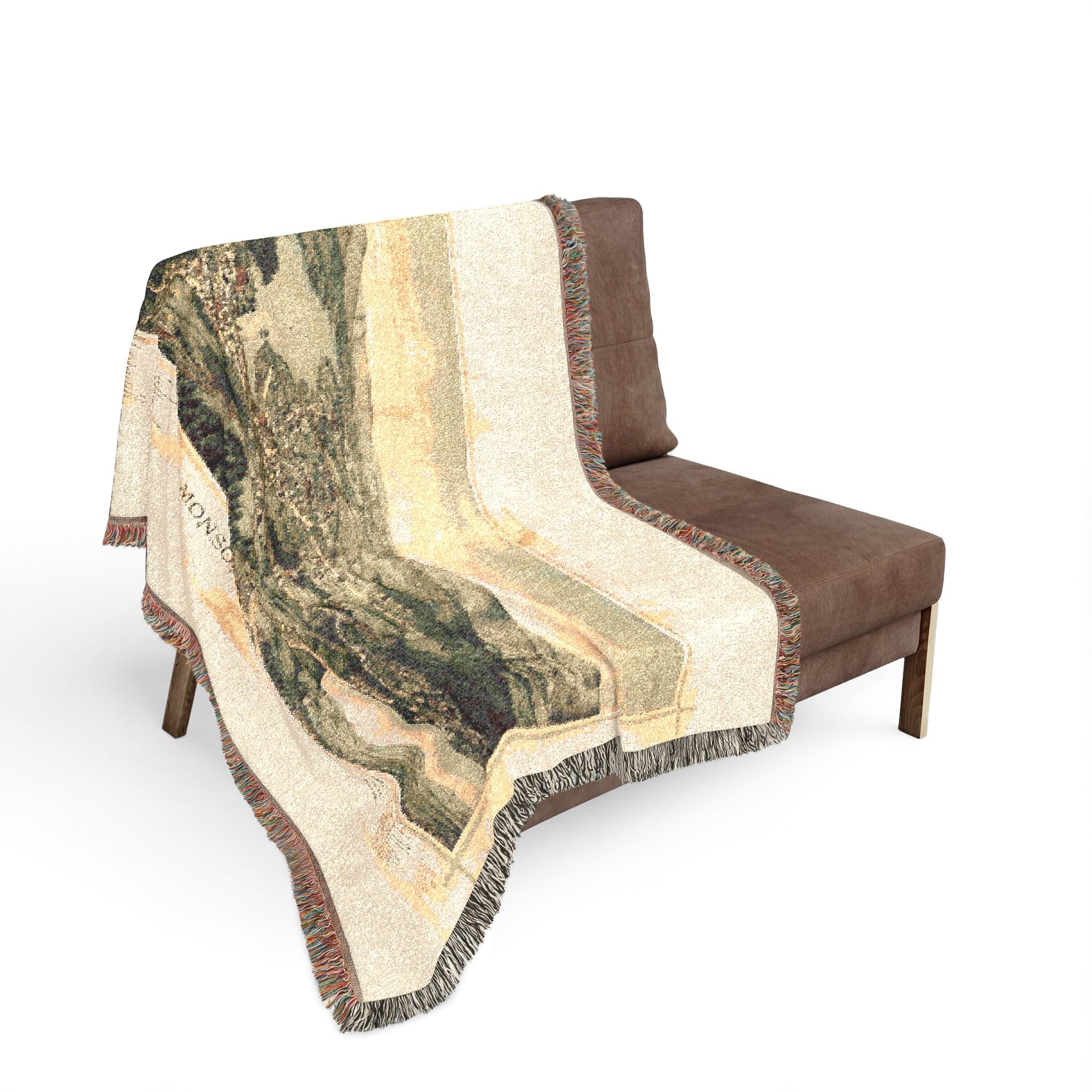 Monson, Maine Woven Throw Blanket - Image 5