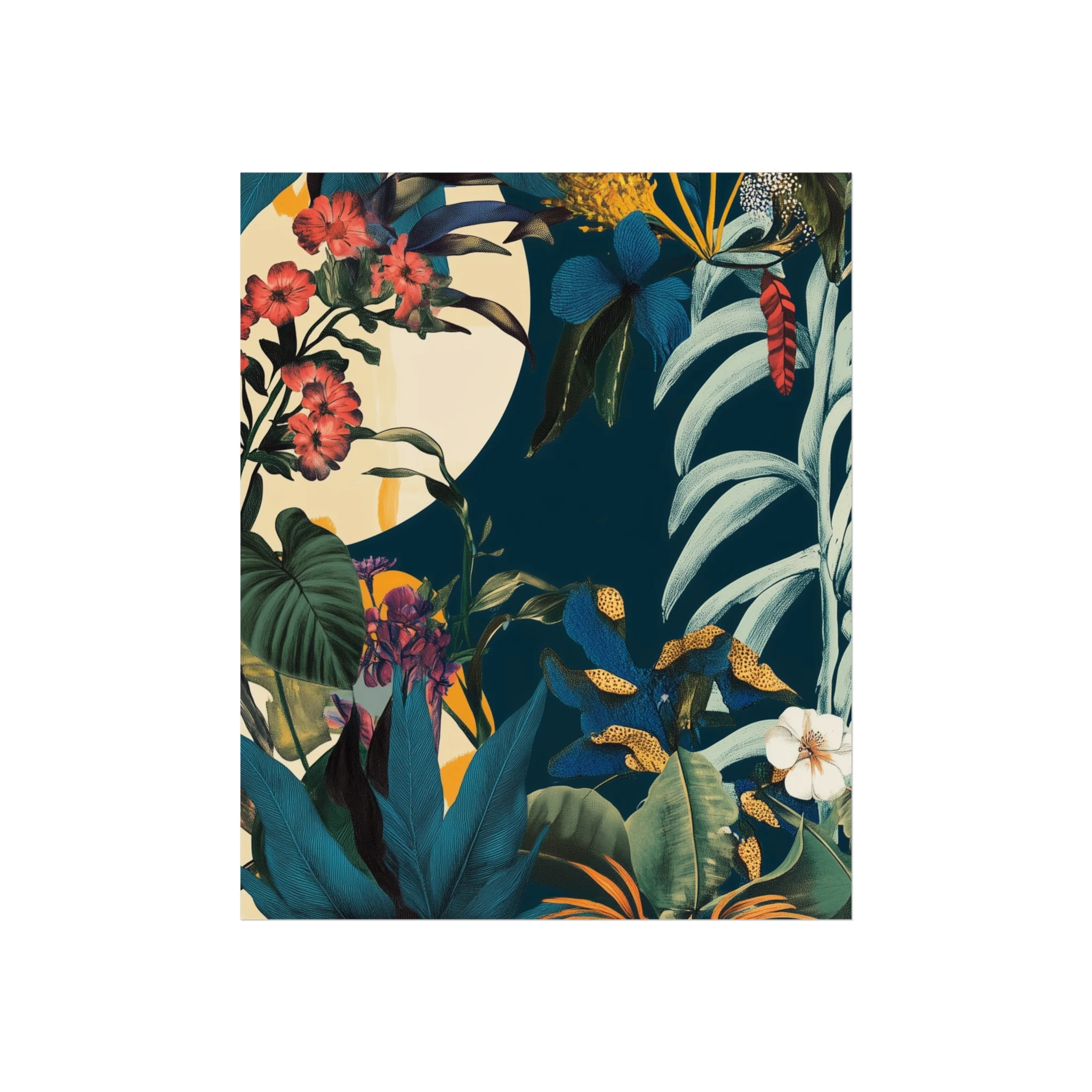 Moonlit Tropics Fine Art Poster - Image 3