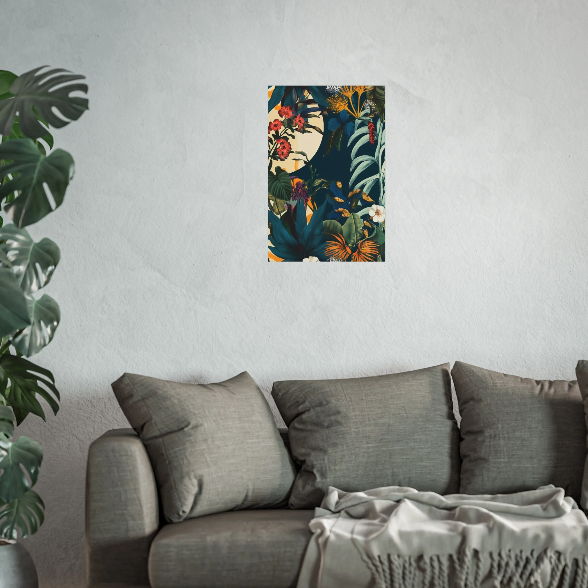 Moonlit Tropics Fine Art Poster - Image 33