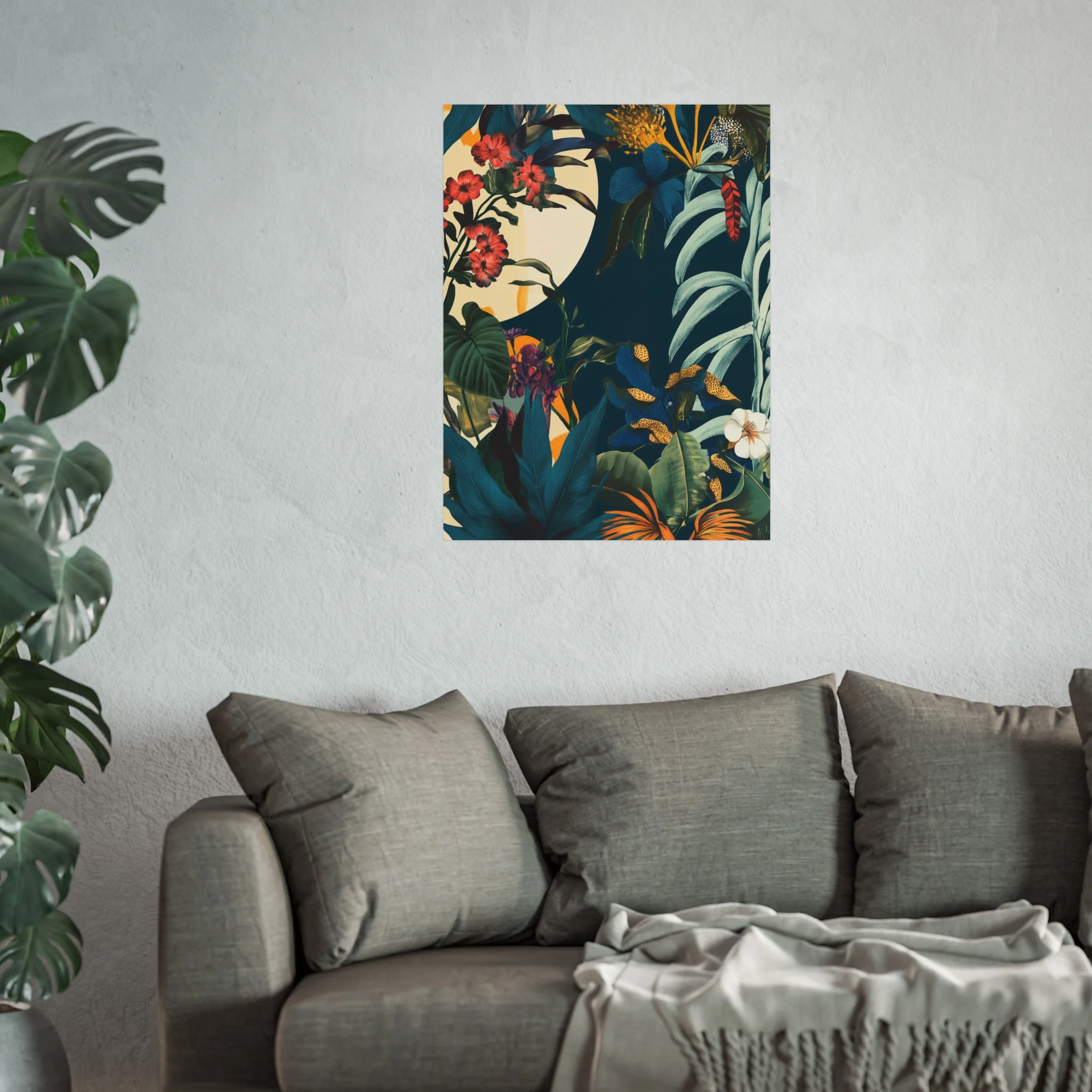 Moonlit Tropics Fine Art Poster - Image 41