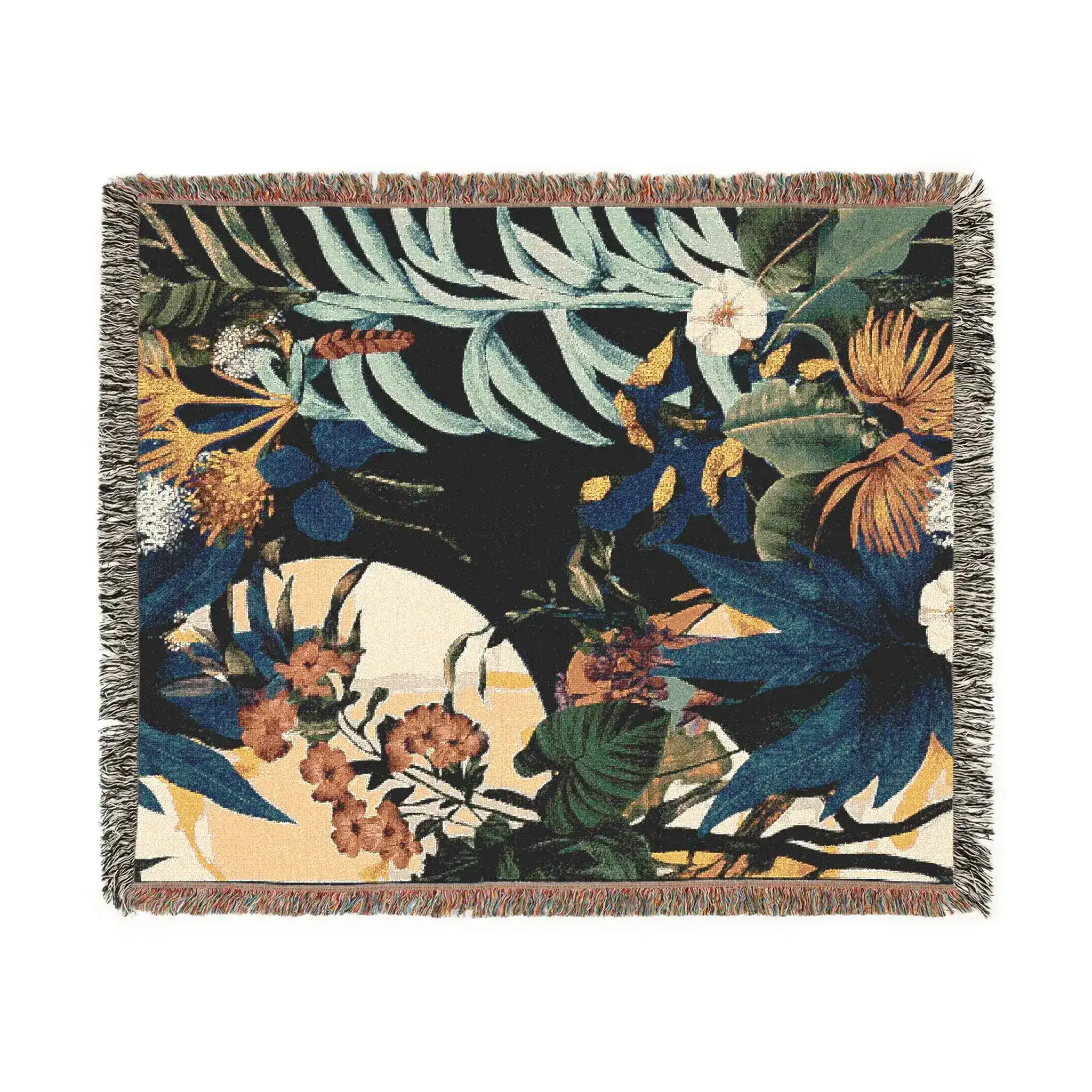 Moonlit Tropics Woven Blanket - Image 3