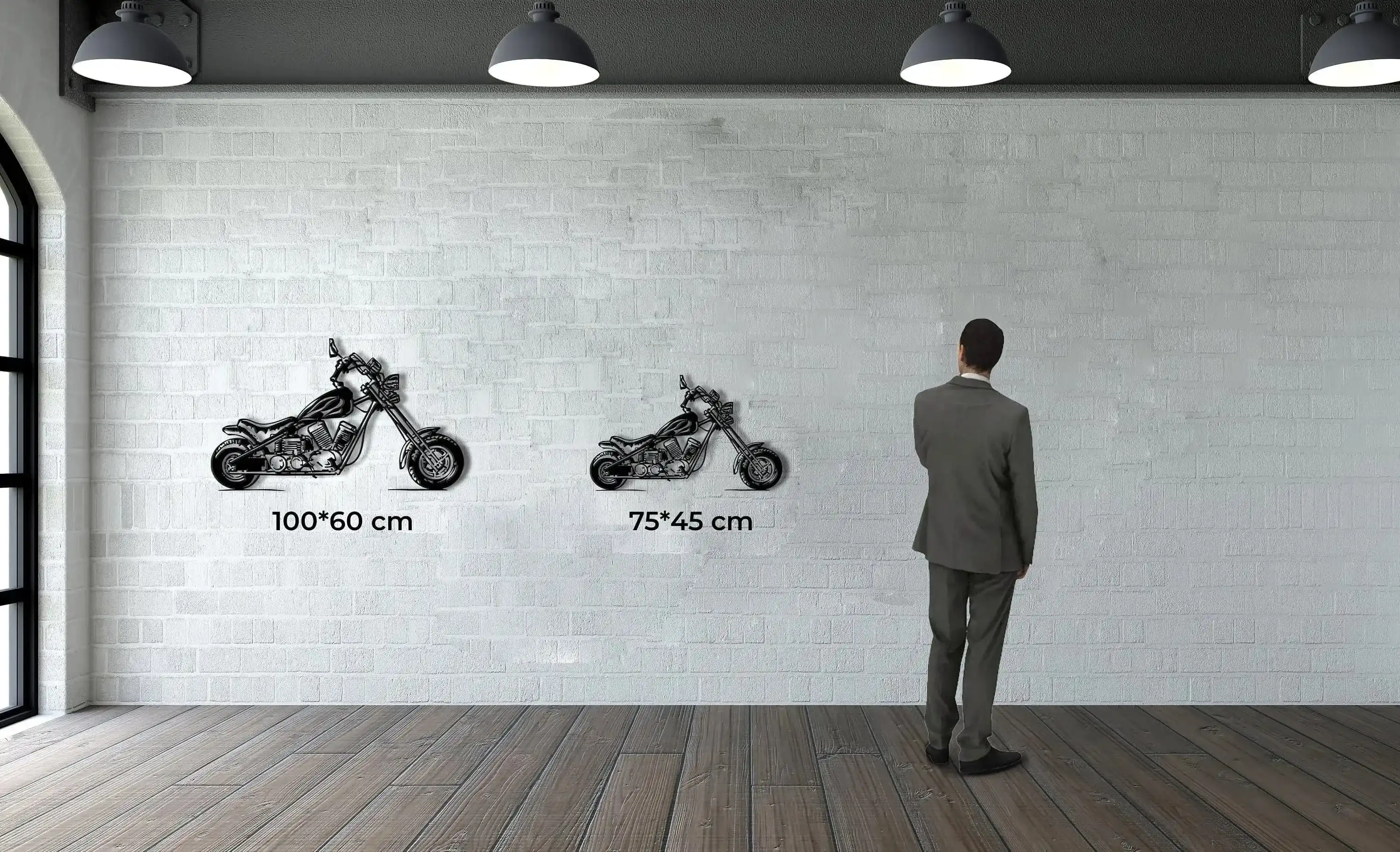 Motorcycle Metal Wall Art - Image 11