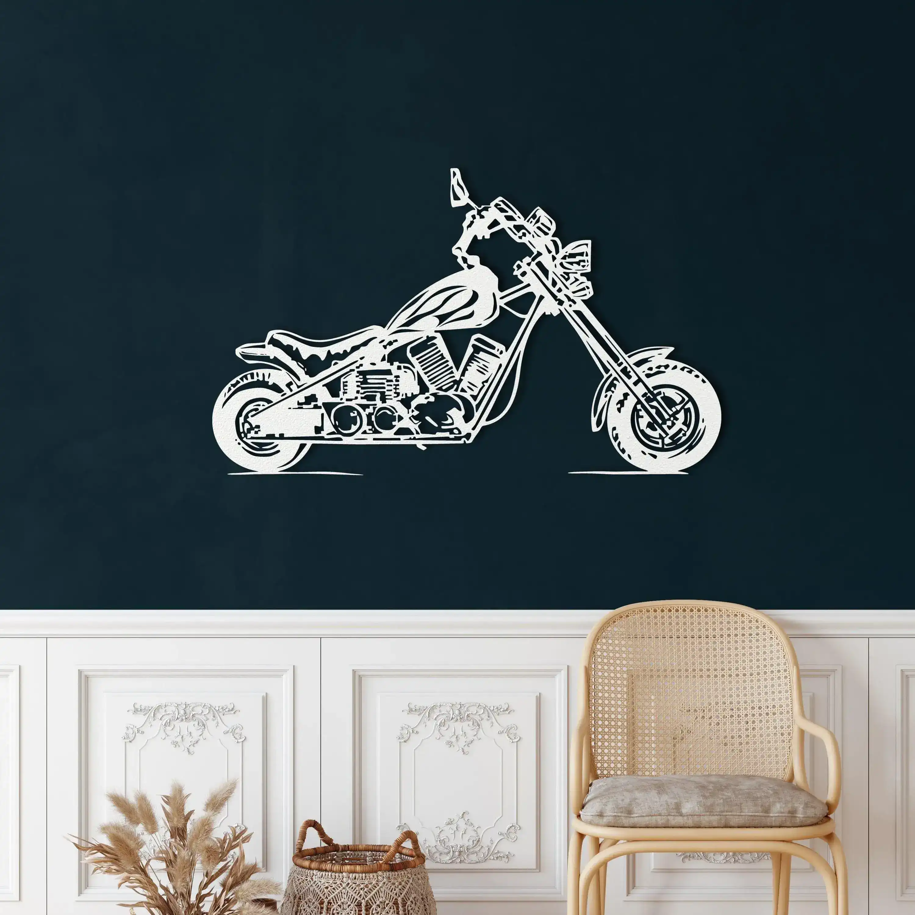 Motorcycle Metal Wall Art - Image 13