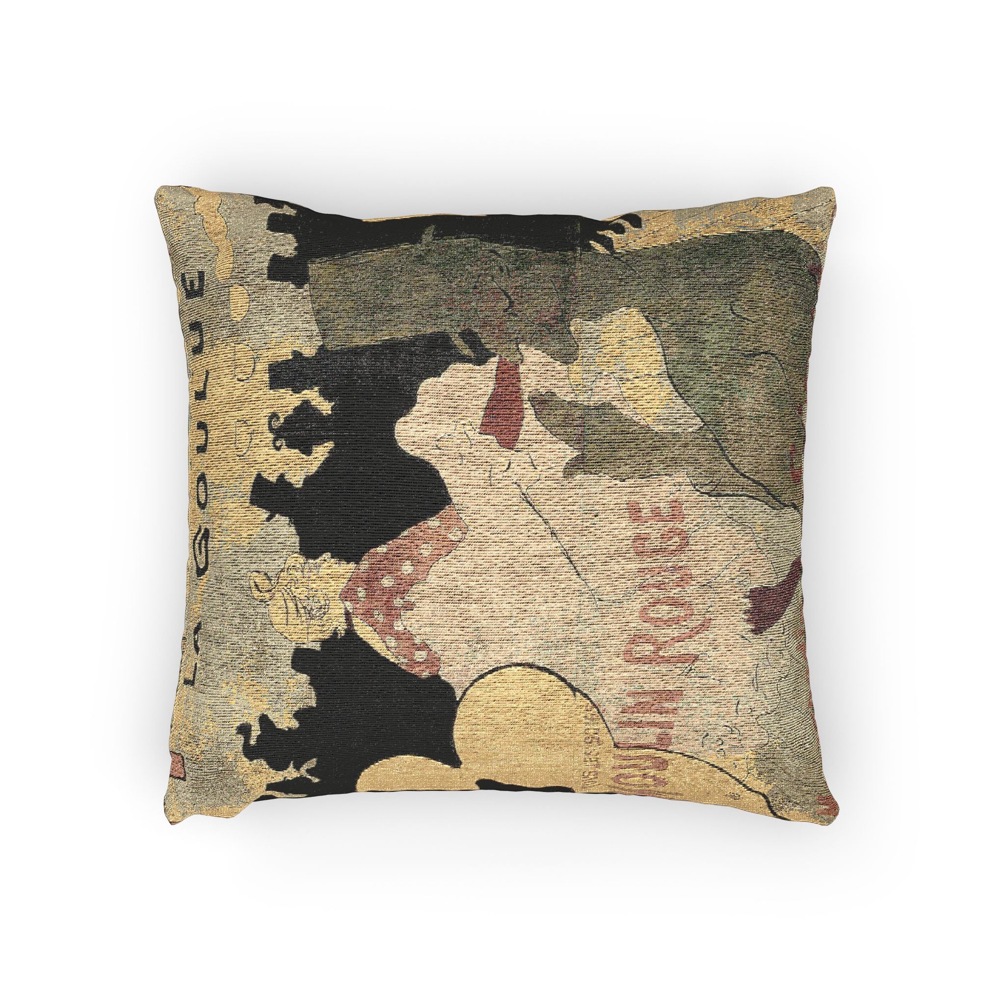 moulin-rouge-la-goulue-toulouse-lautrec | Woven Pillow - Image 2