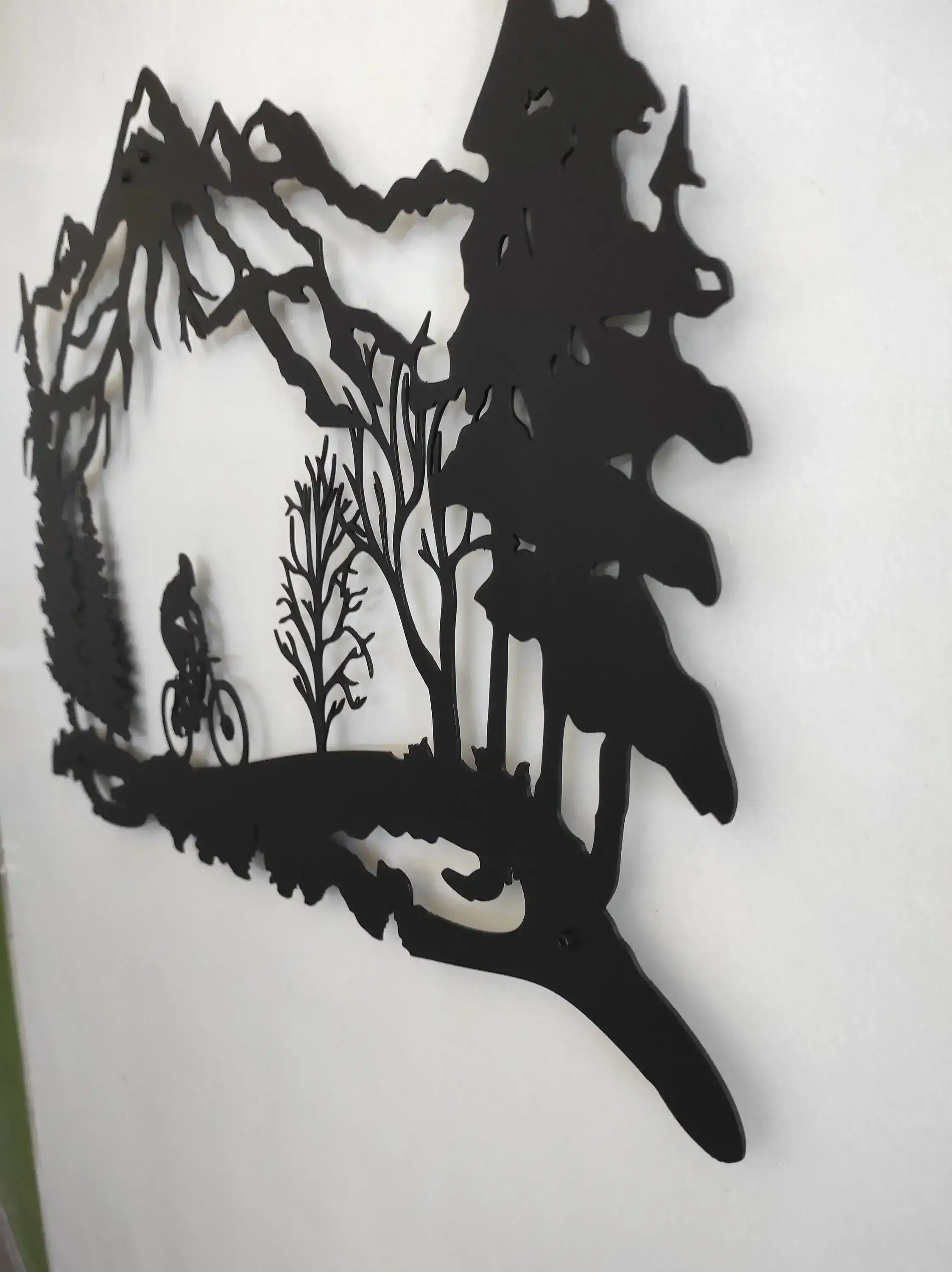 Mountain Biker Metal Wall Decor - Image 9