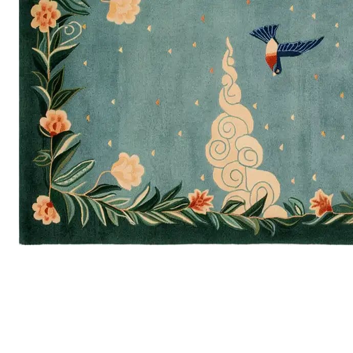 Mountain Melody Hand Tufted Wool Rug - Image 4