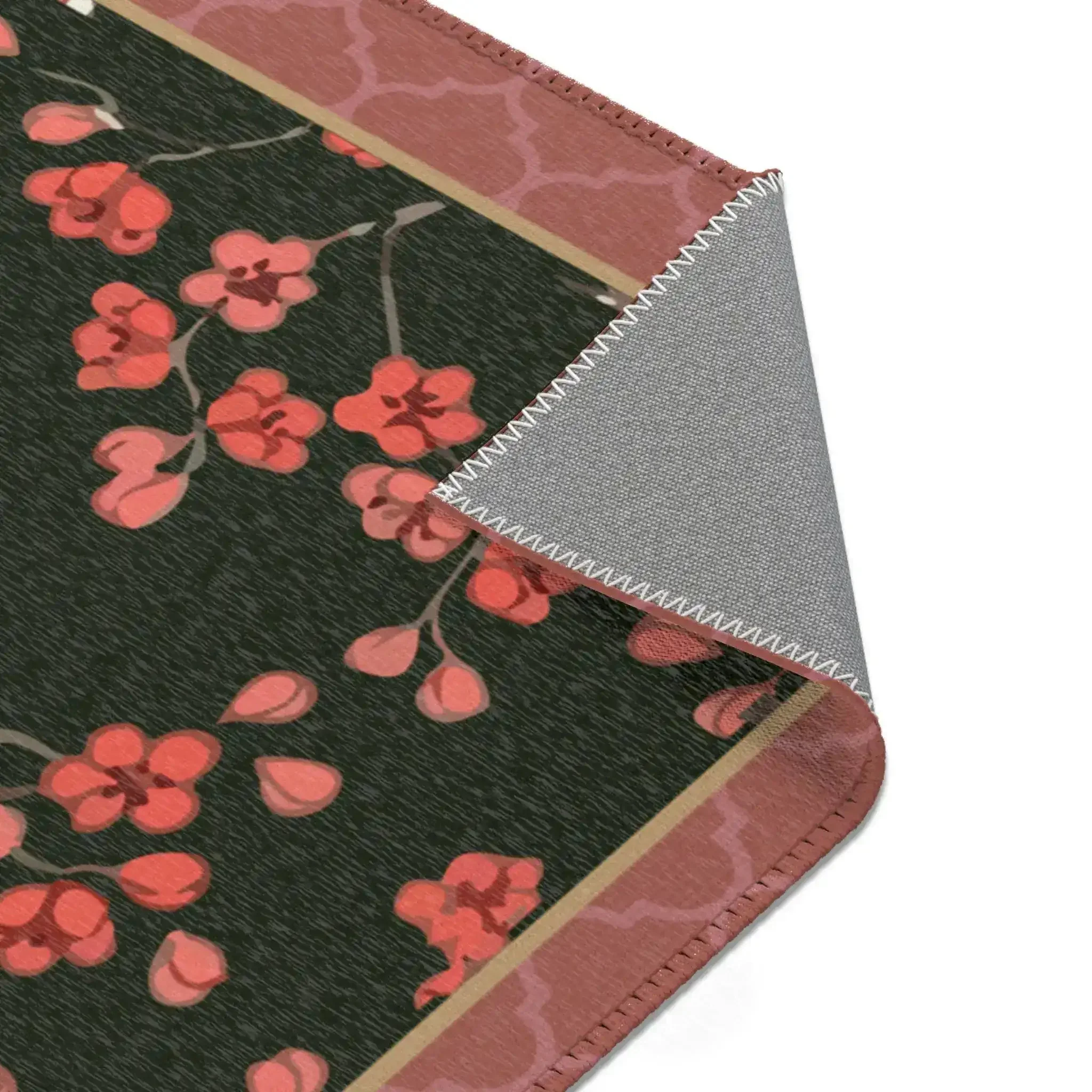 Mughal Bloom Archway Accent Rug - Image 8