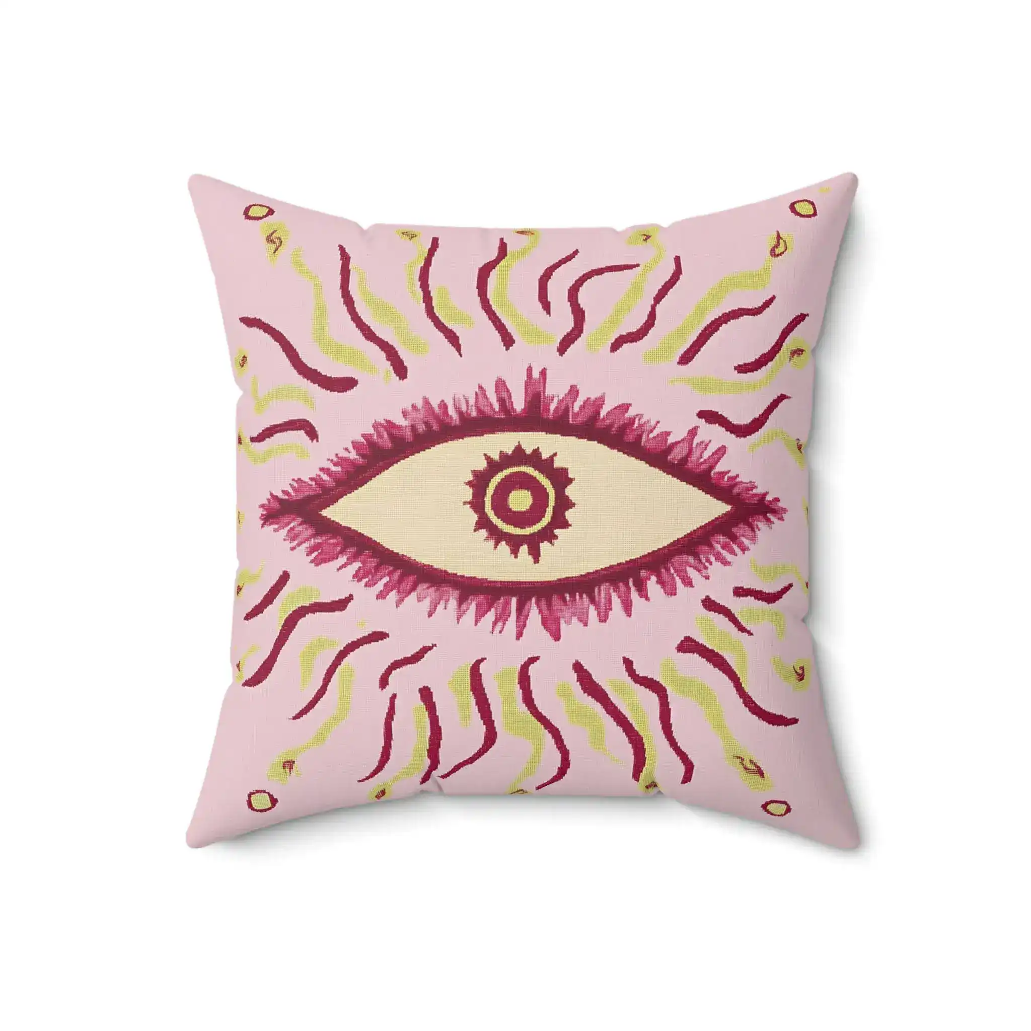 Mystic Eye Radiance Throw Pillow - Image 5