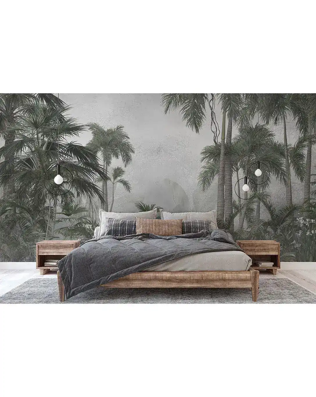 Mystic Jungle Tropical Self Adhesive Wall Mural - Image 5