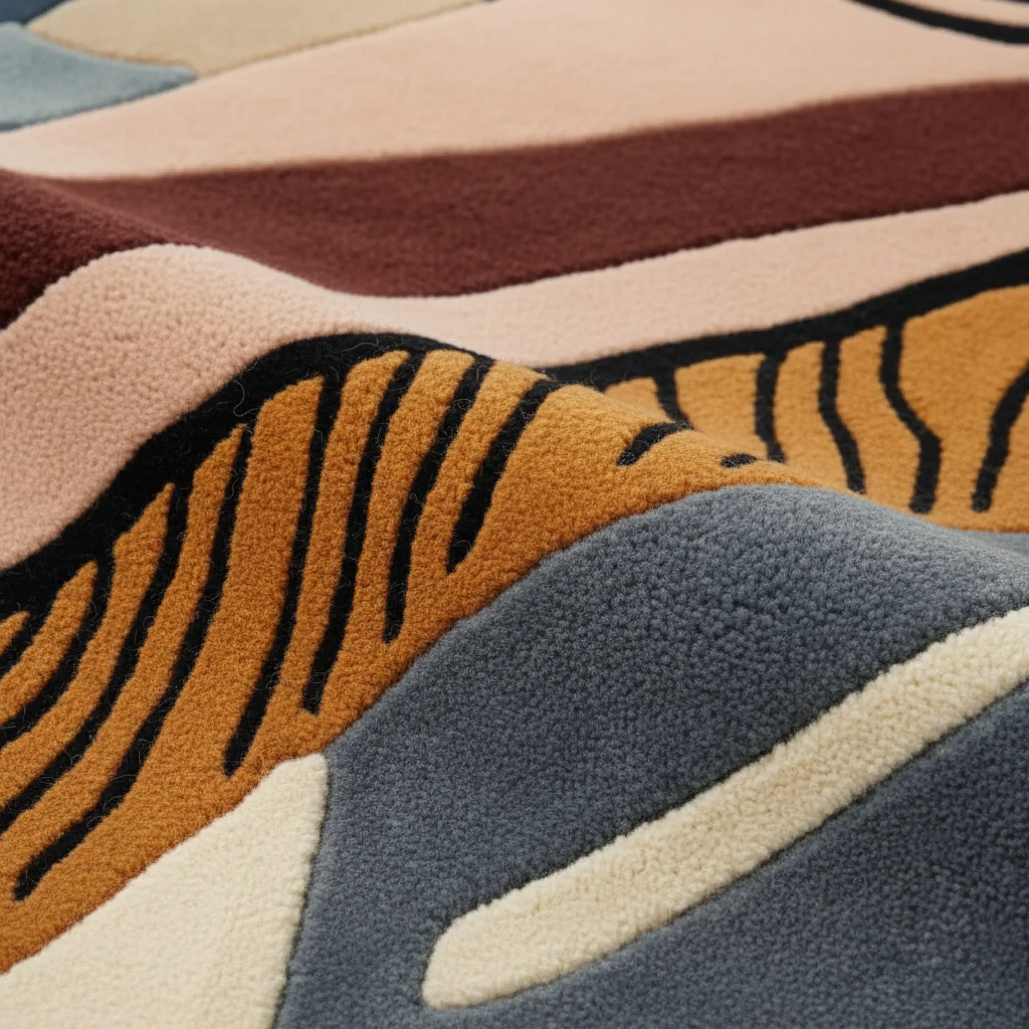 Mystic Maze Hand Tufted Rug - Image 3