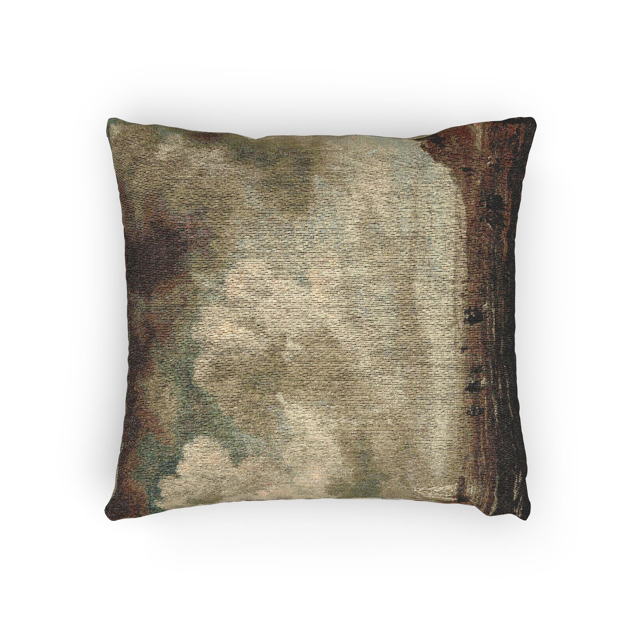Naar Jacob van Ruisdael - Beach View - 154 - Mauritshuis | Woven Pillow - Image 4