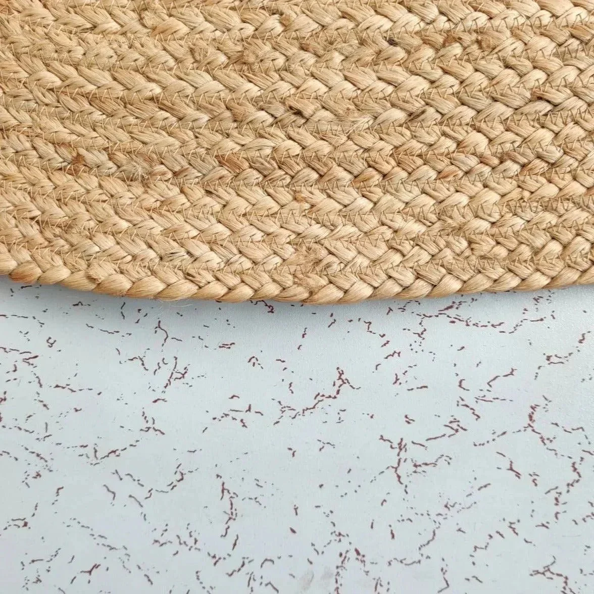Natural Oval Jute Rug - Image 5