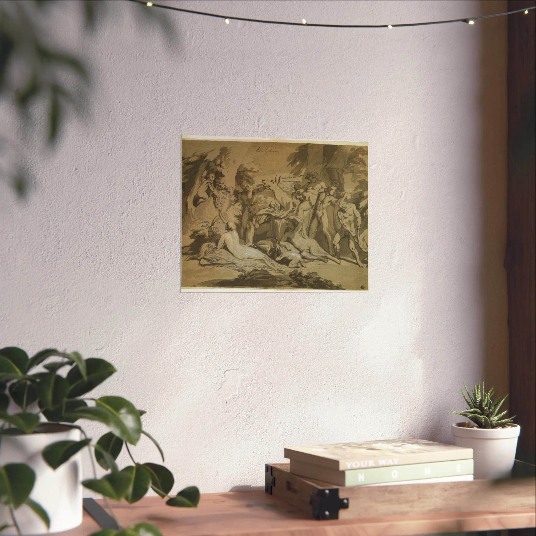Nicolas Poussin - Drunken Silenus Satyr and Nymphs | Fine Art Poster - Image 6