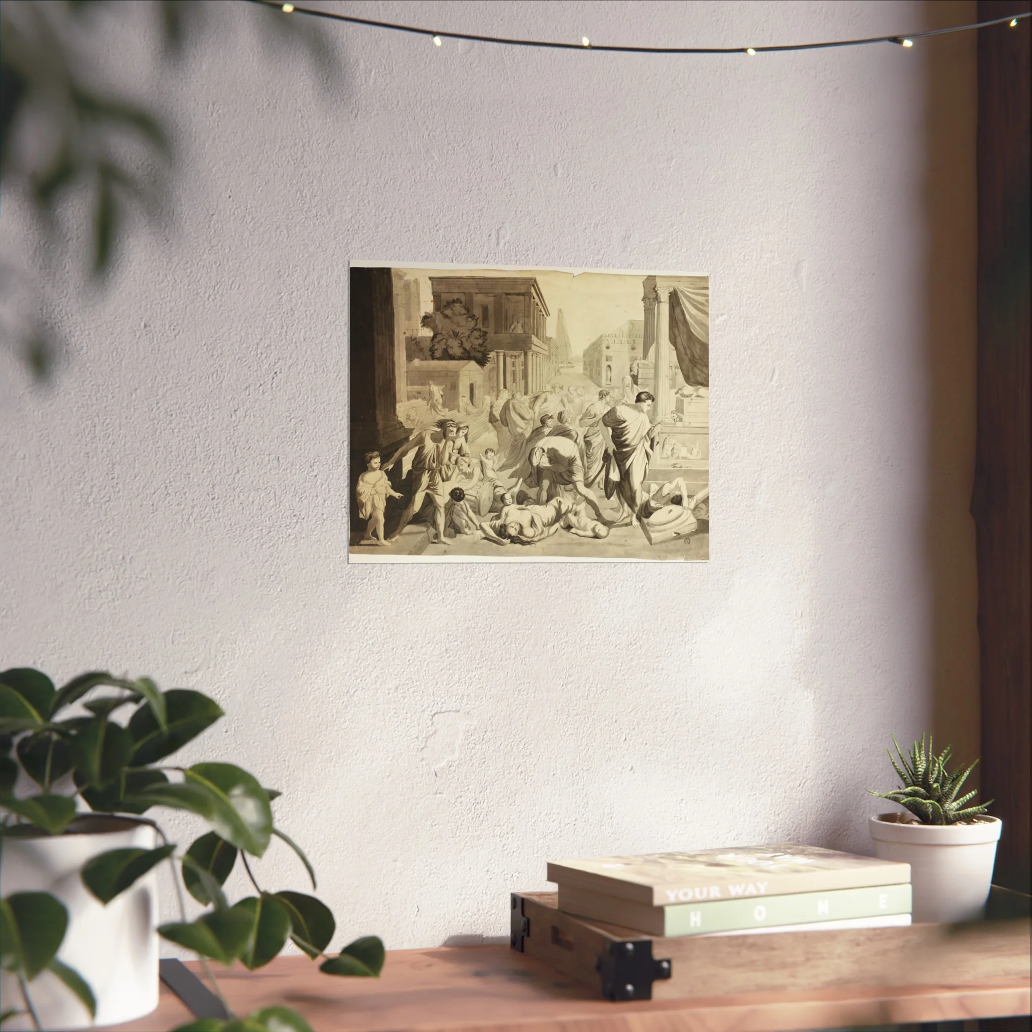 Nicolas Poussin - Plague of Ashdod | Fine Art Poster - Image 6