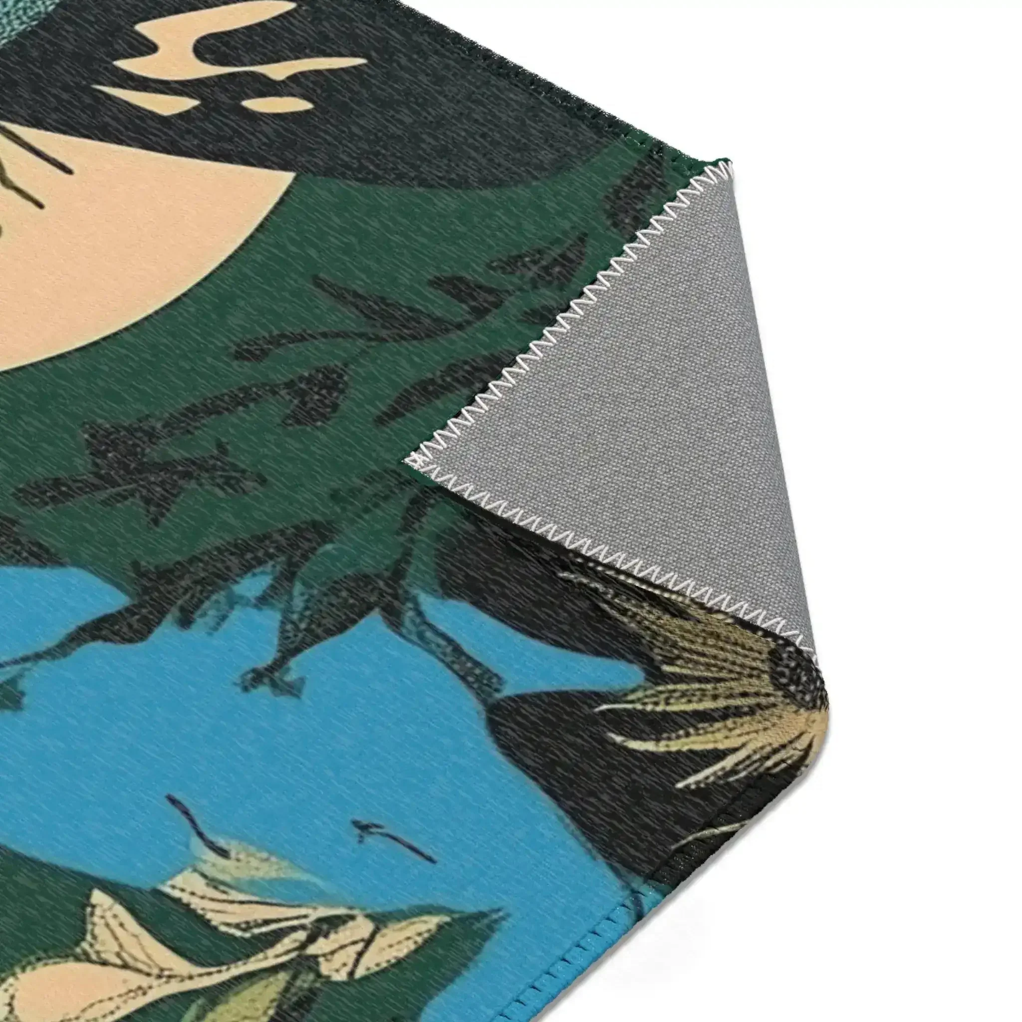 Nocturnal Garden Butterfly Accent Rug - Image 8
