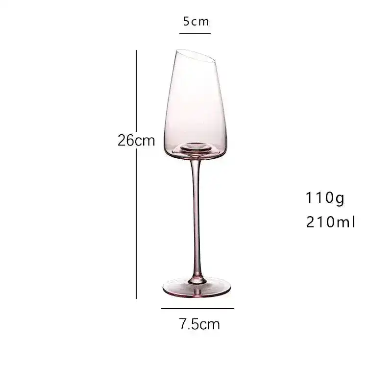 Nordic Flamingo PInk Wine Glass - Image 8