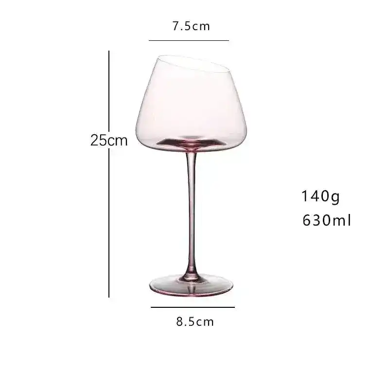 Nordic Flamingo PInk Wine Glass - Image 9