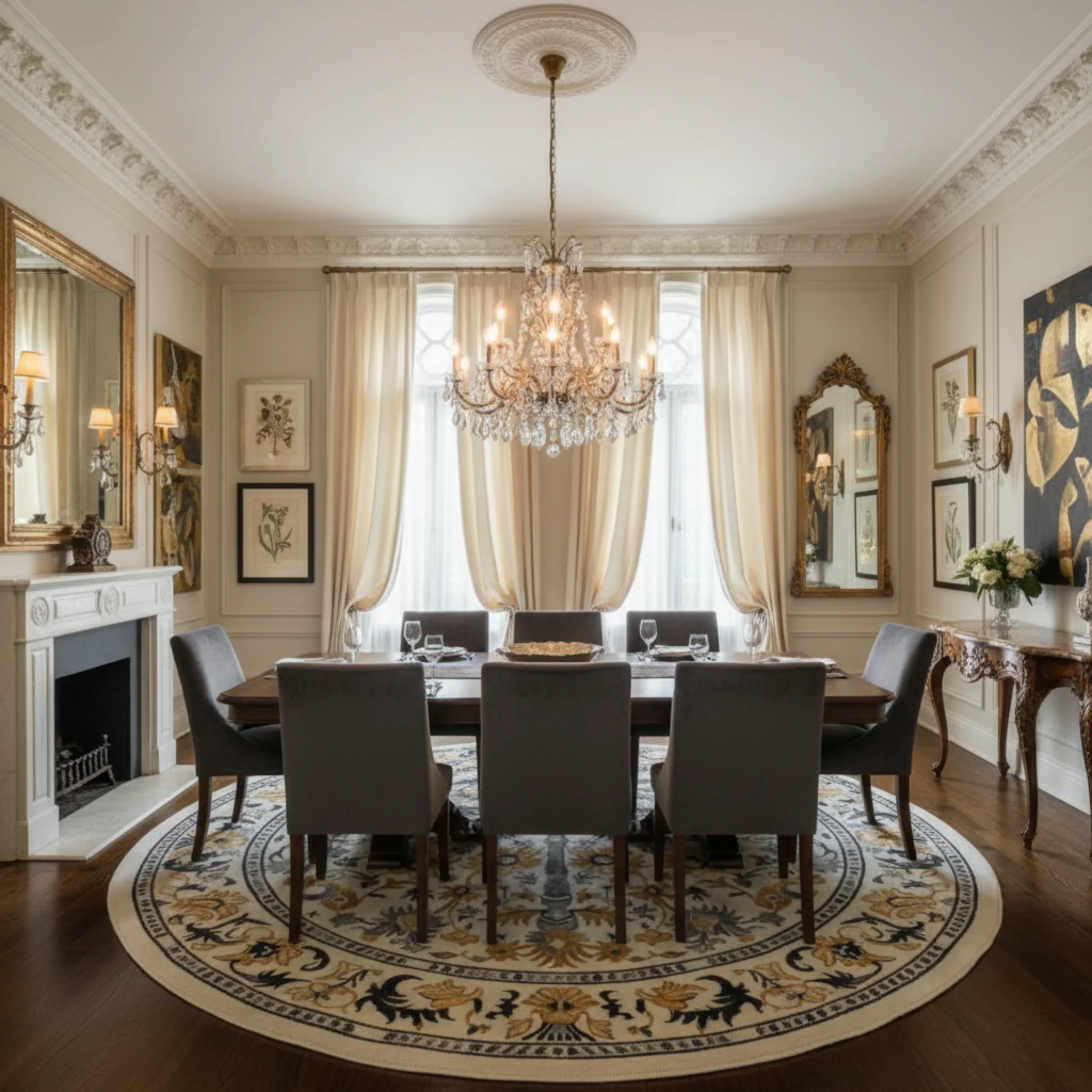 Oasis Reverie Hand Tufted Wool Rug - Image 2