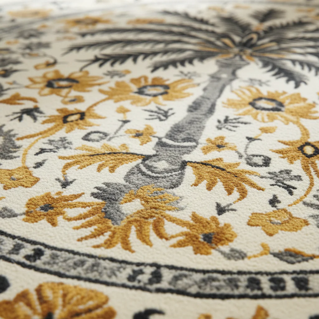 Oasis Reverie Hand Tufted Wool Rug - Image 3