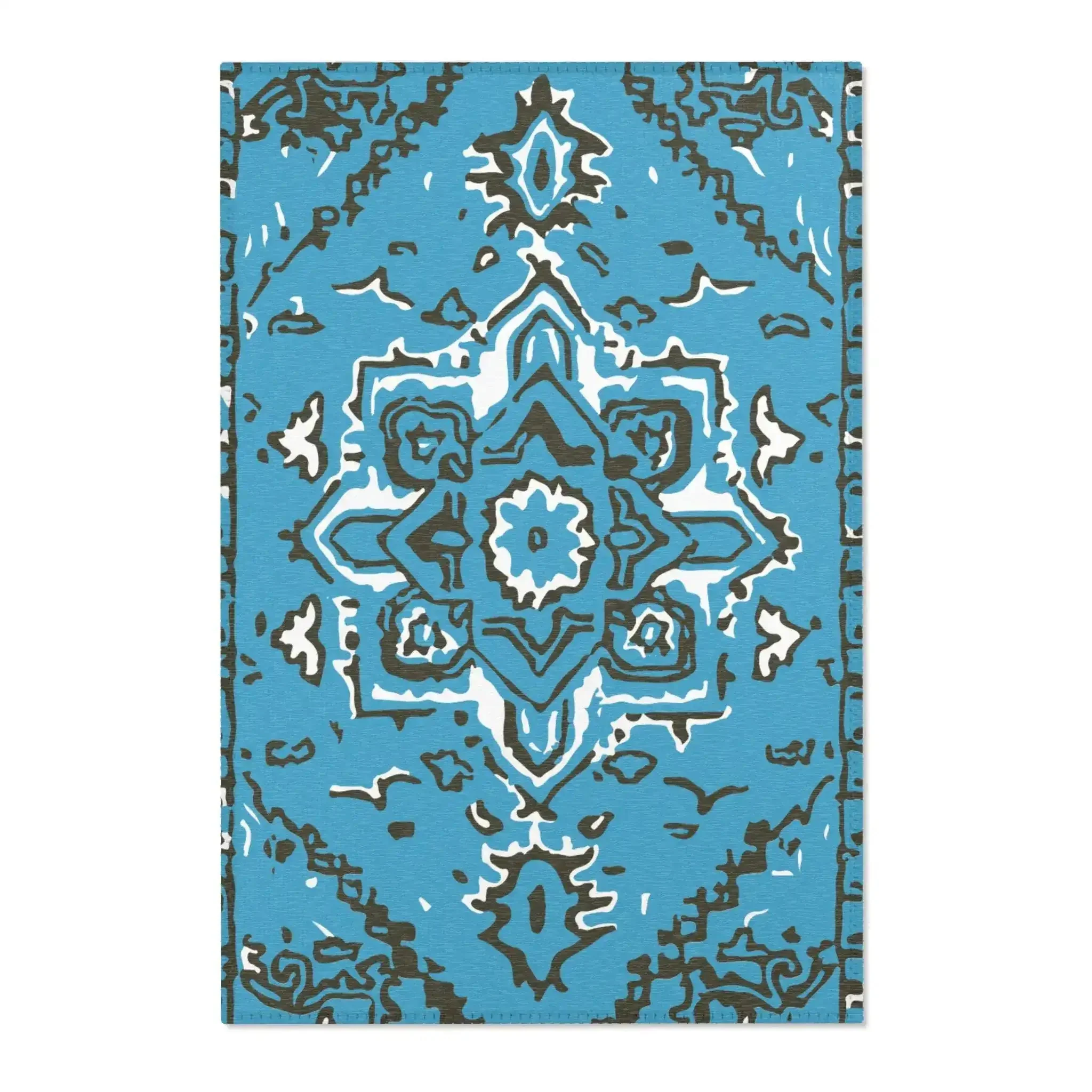Ocean Echo Medallion Accent Rug - Image 2