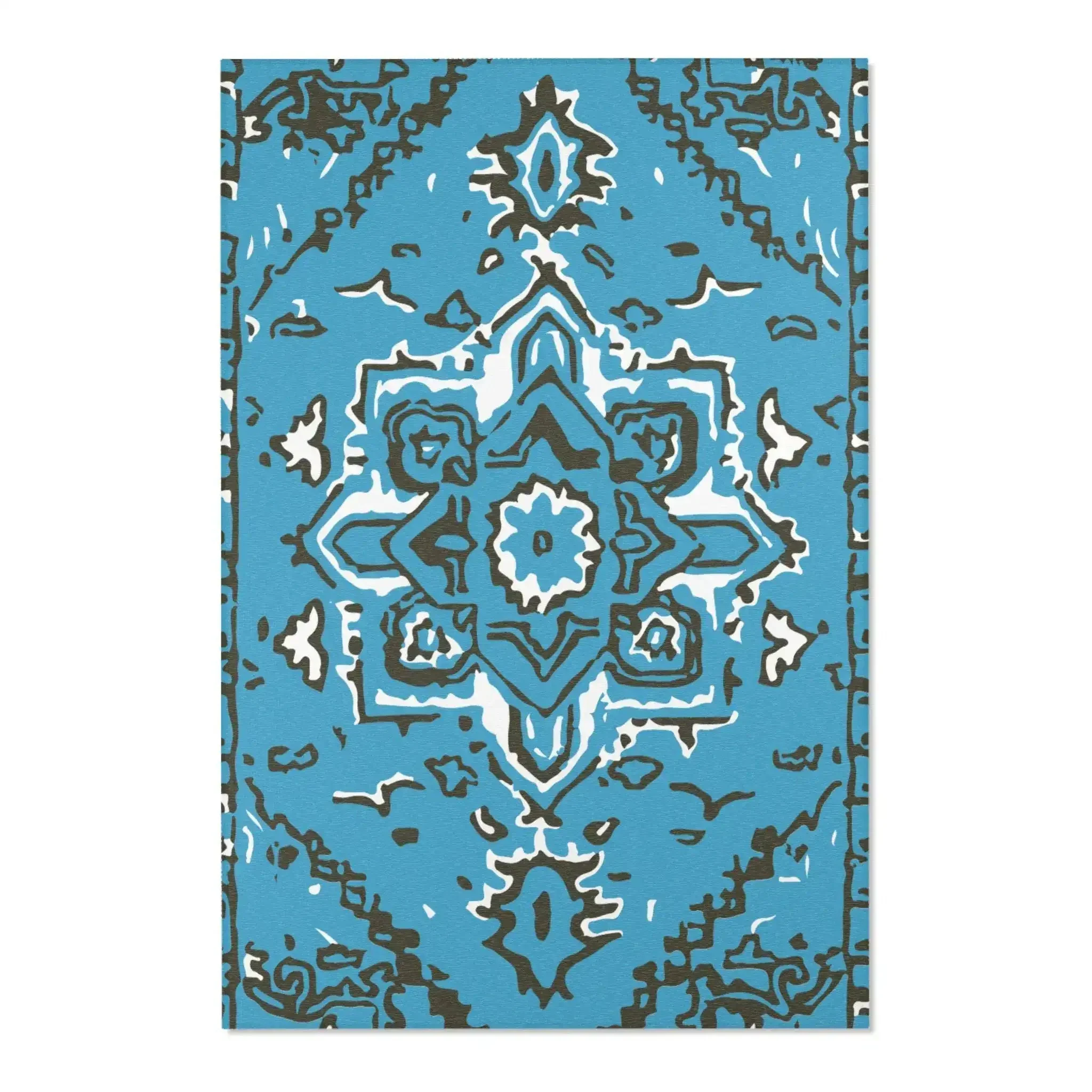 Ocean Echo Medallion Accent Rug - Image 3