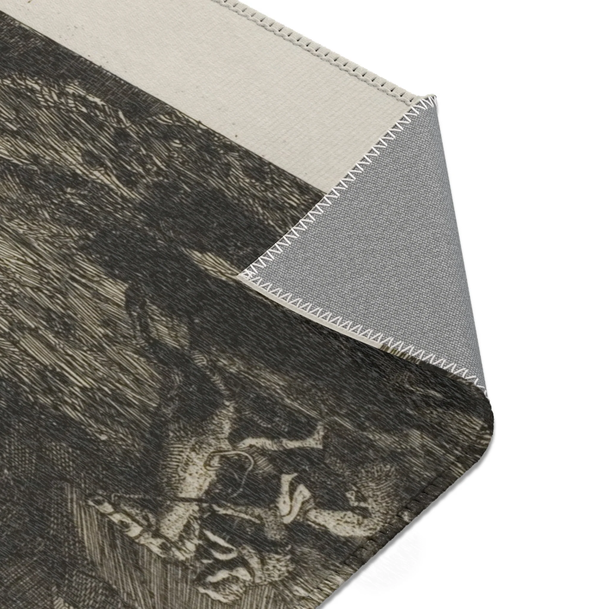 Odilon Redon - Fear | Area Rug - Image 7