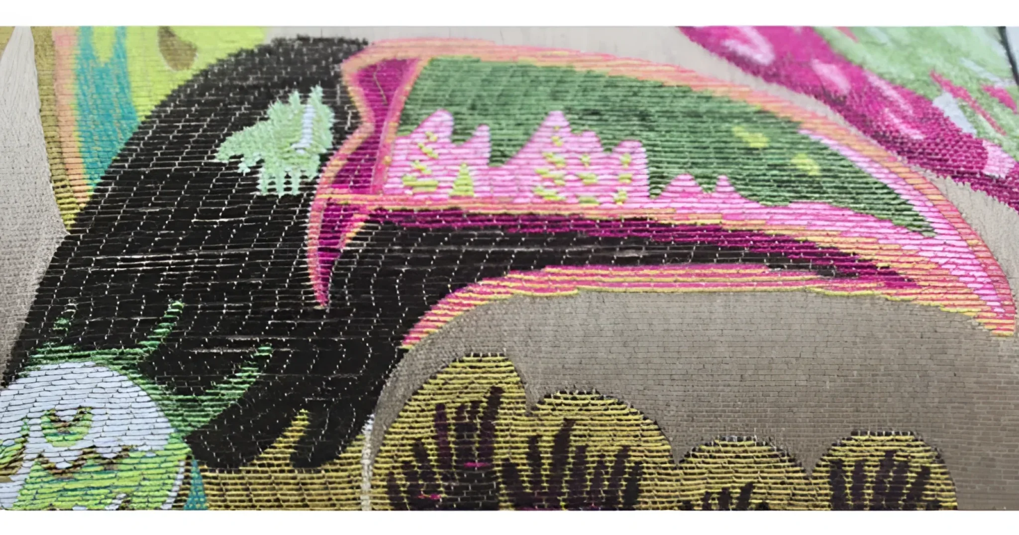 Opulent Jungle Aviary Pillow Cover - Image 6