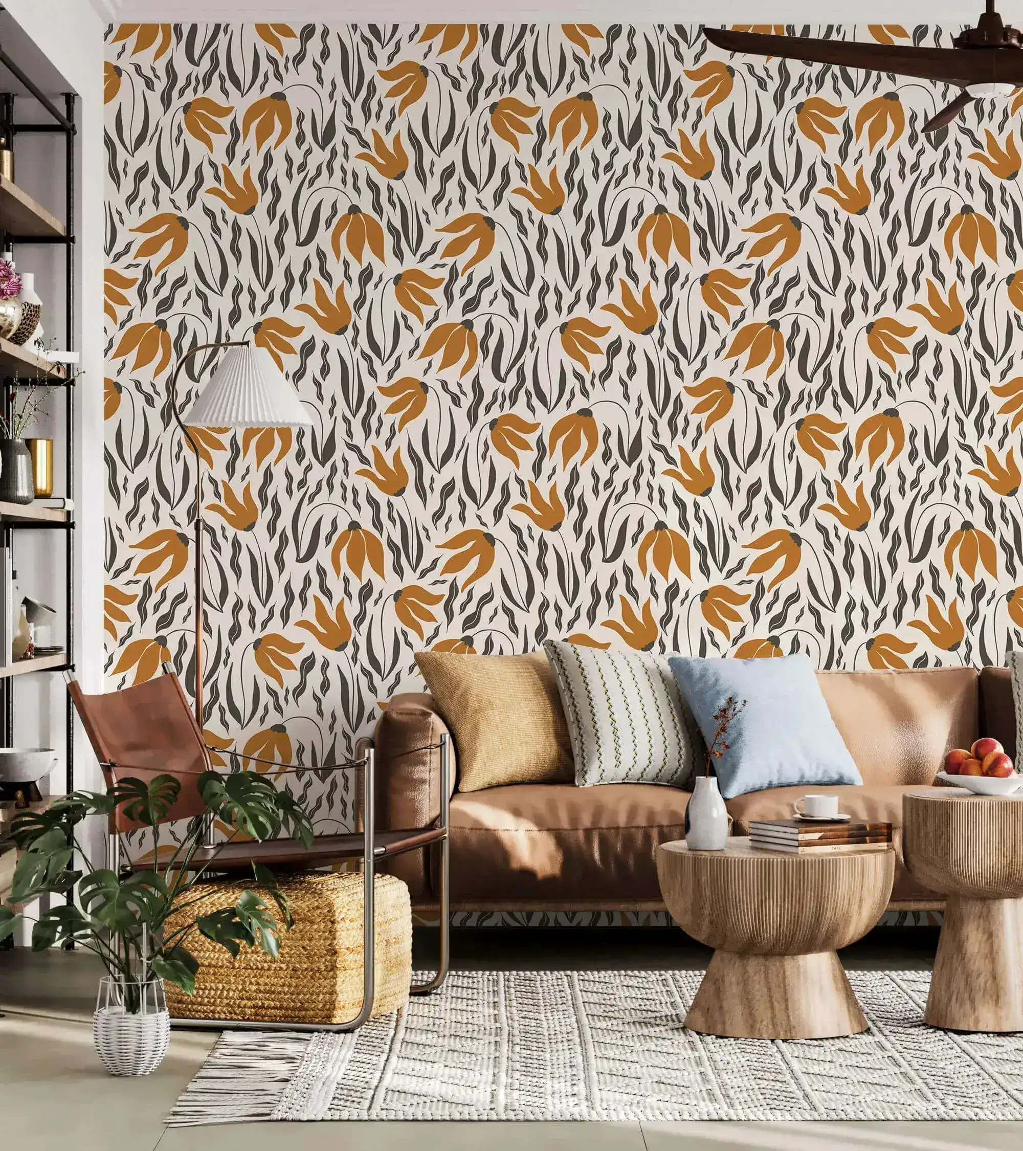Orange Blossom Symphony Wallpaper