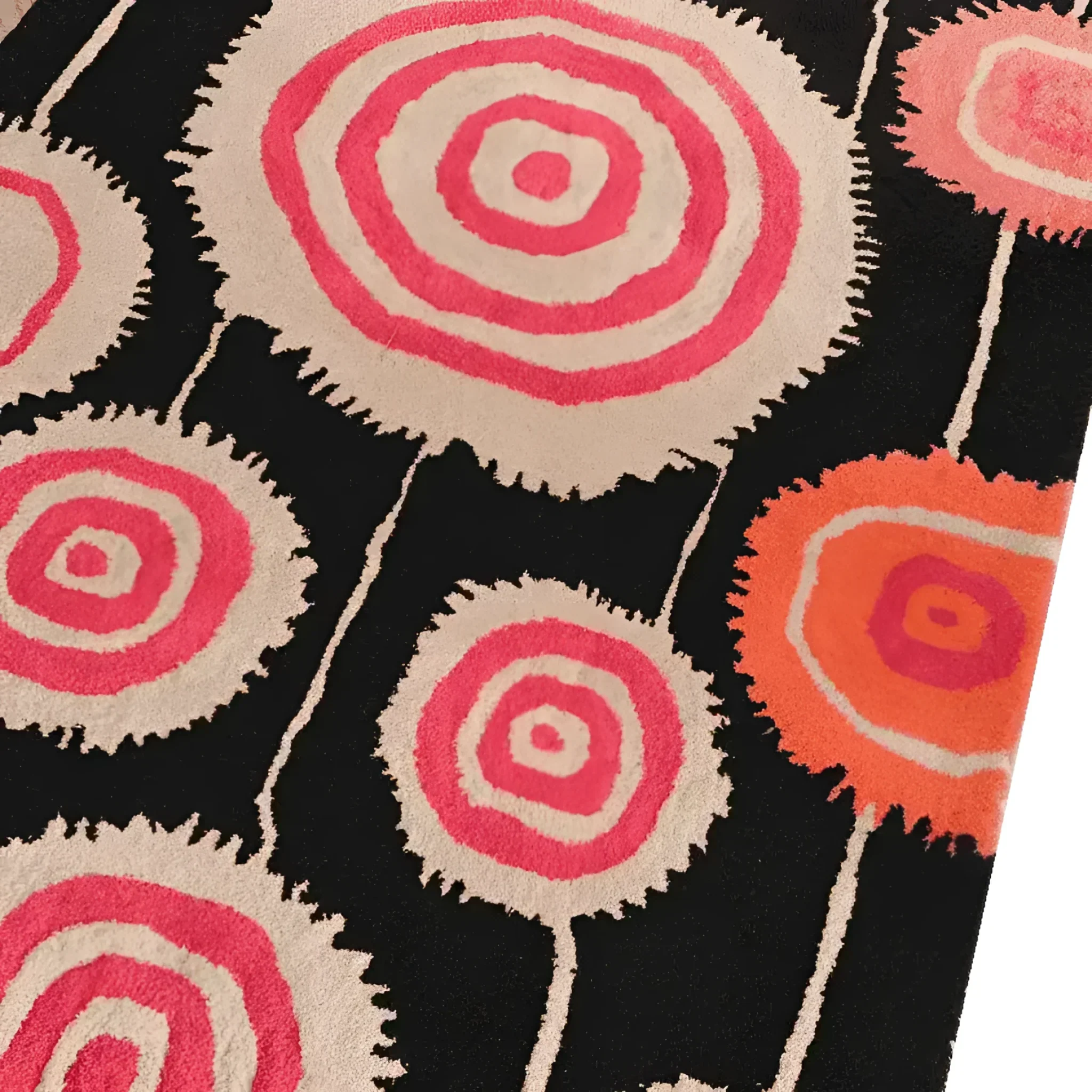 Orbit Bloom Hand Tufted Rug - Image 8