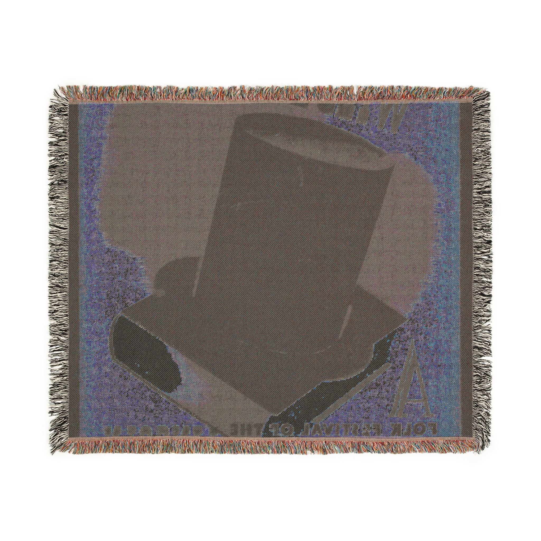 out-of-the-wilderness-wpa-federal-art-project | Woven Tapestry Blanket - Image 8