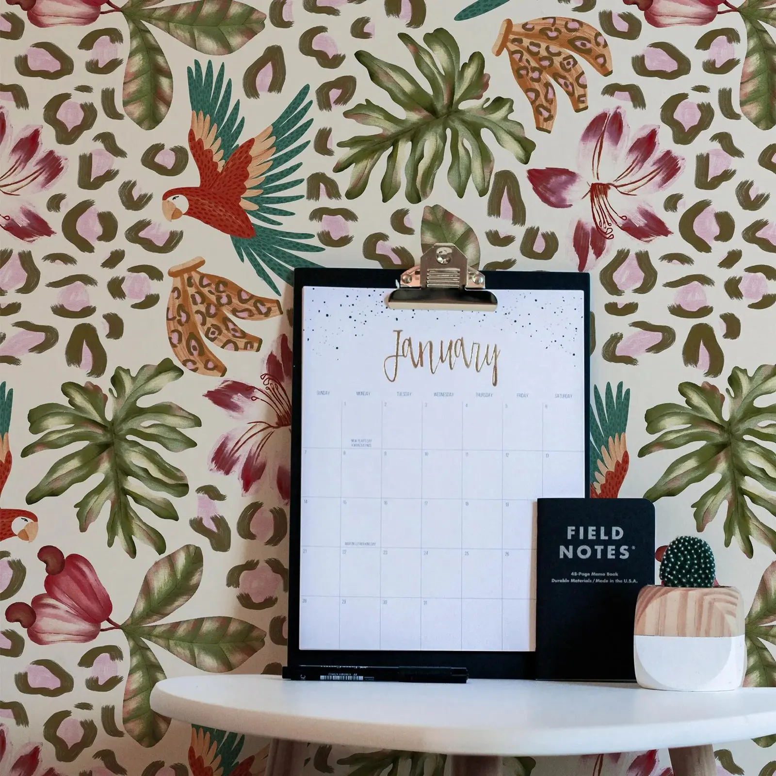 Painted Parrot Wallpaper - Image 5