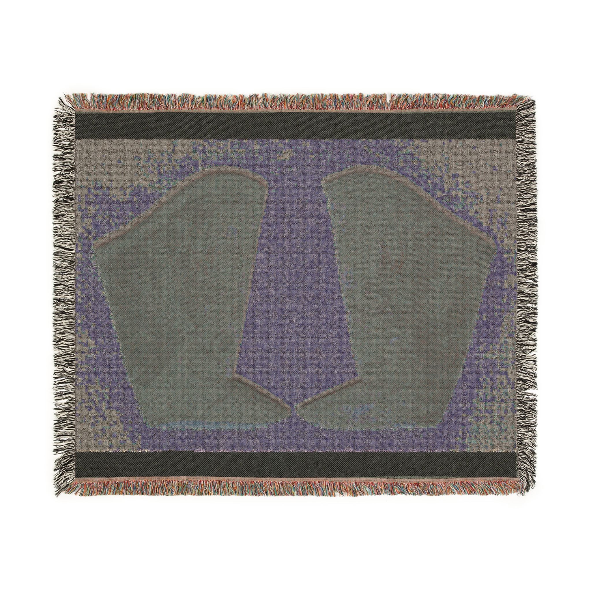 Pair of Boots Woven Throw Blanket - Image 3