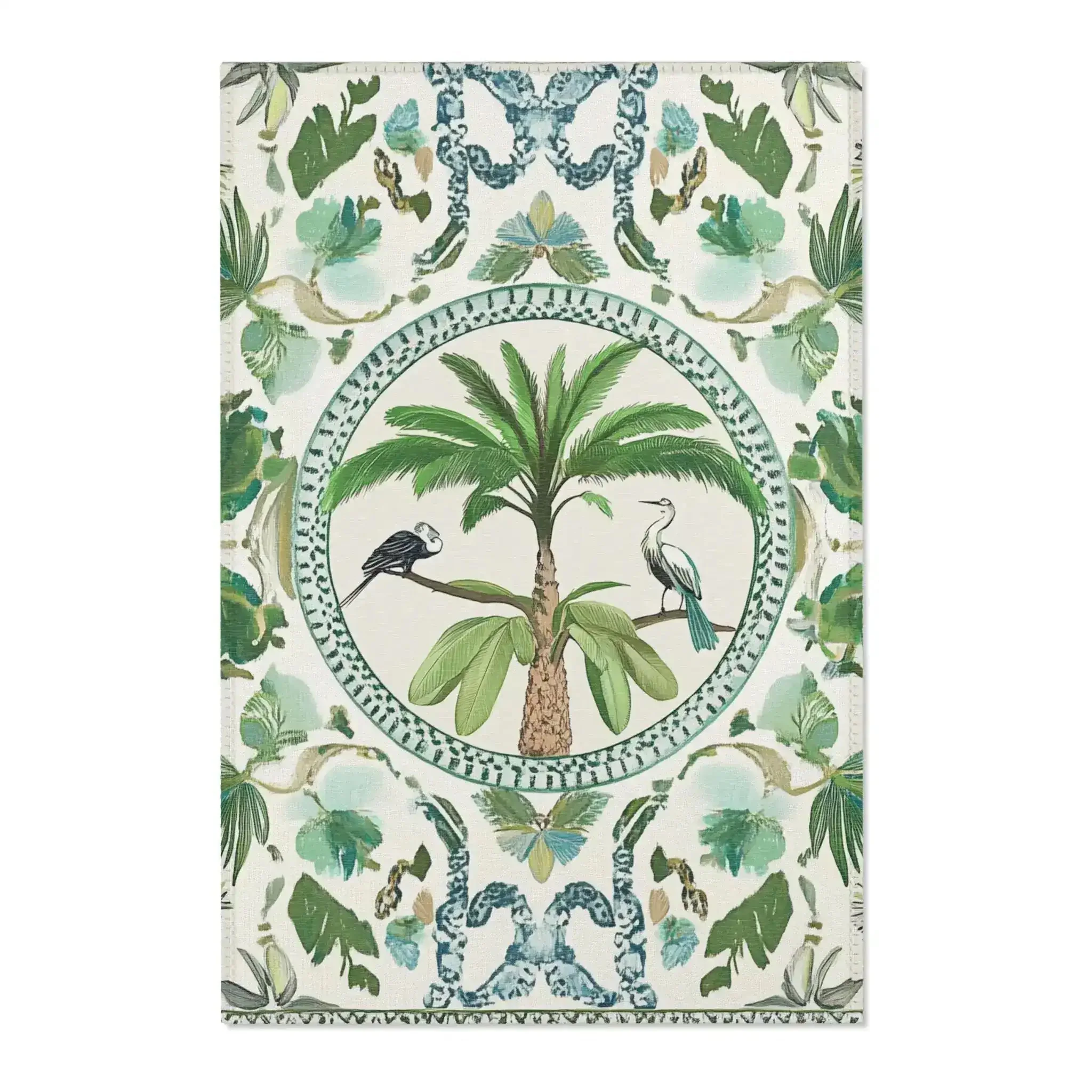 Palm Court Aviary Accent Rug - Image 3