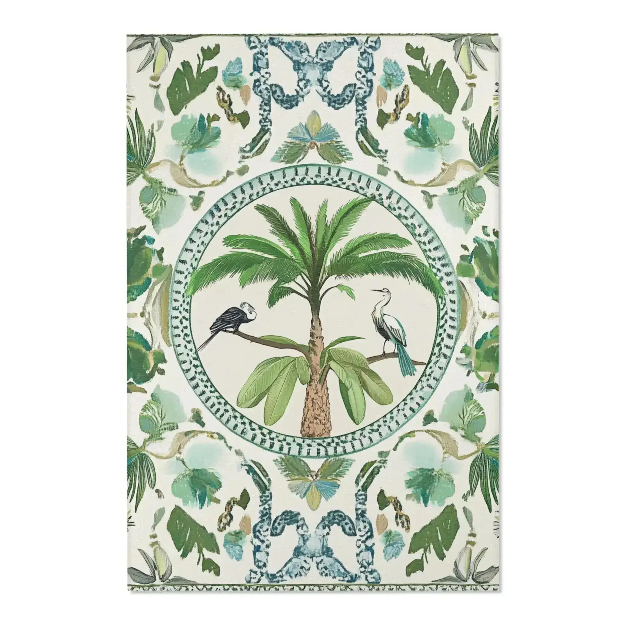 Palm Court Aviary Accent Rug - Image 4